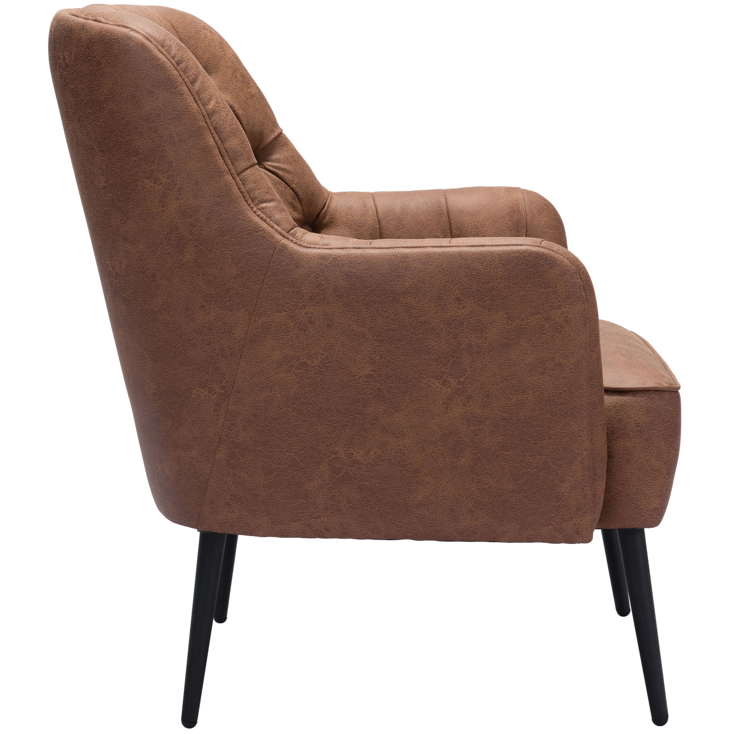 Tasmania Accent Chair, Vintage Brown - Image 2