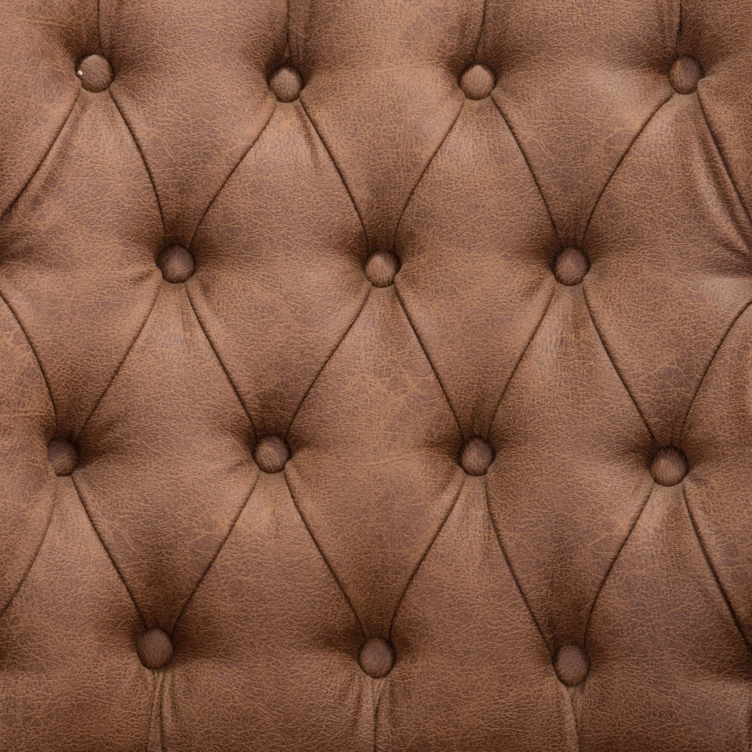 Tasmania Accent Chair, Vintage Brown - Image 8