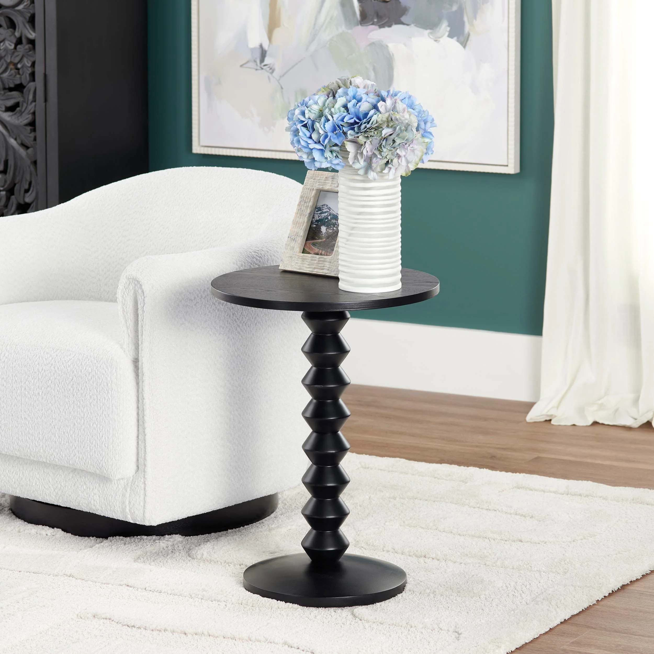 Taylor Accent Table, Black - Image 4