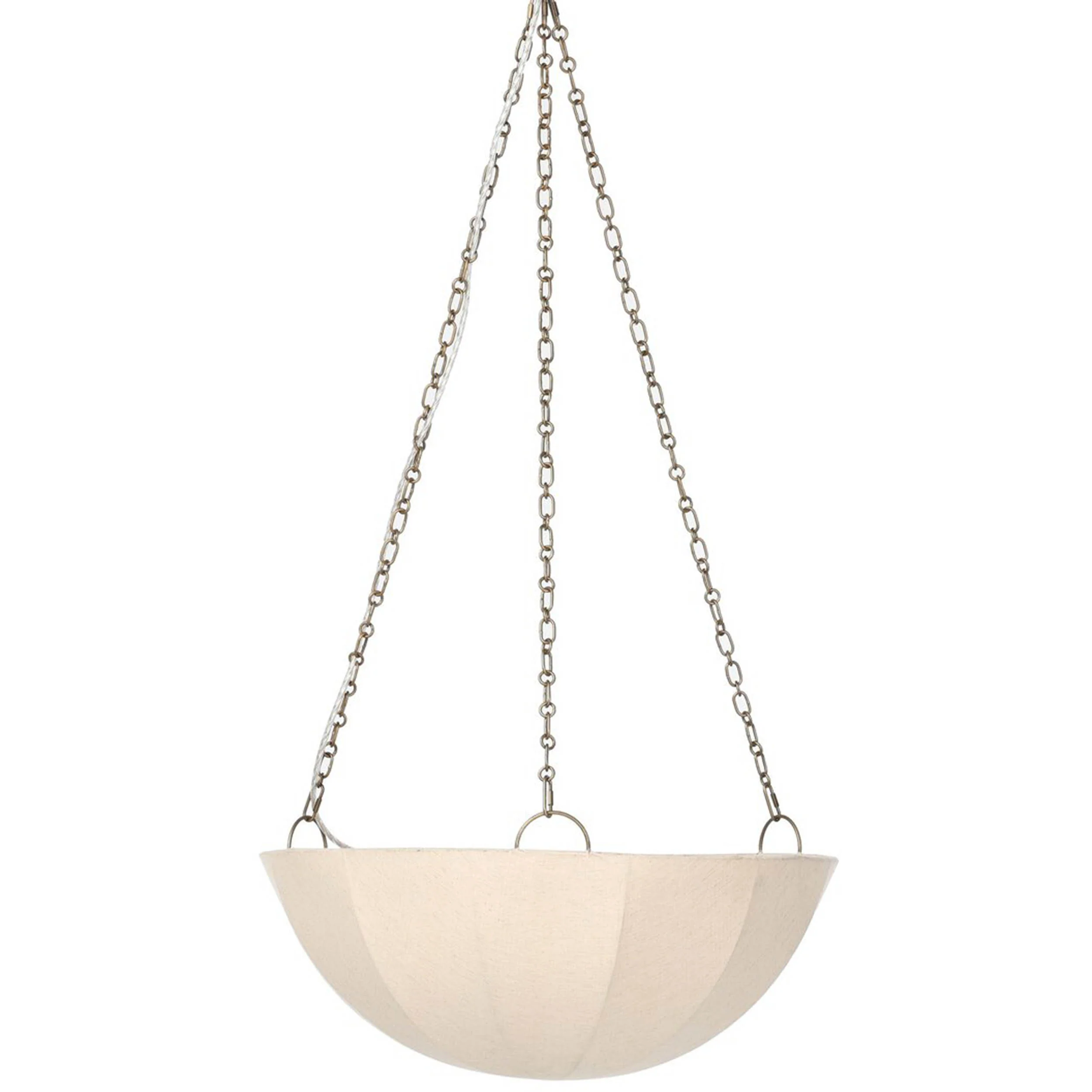 Teague Pendant, Antique Brass by Four Hands