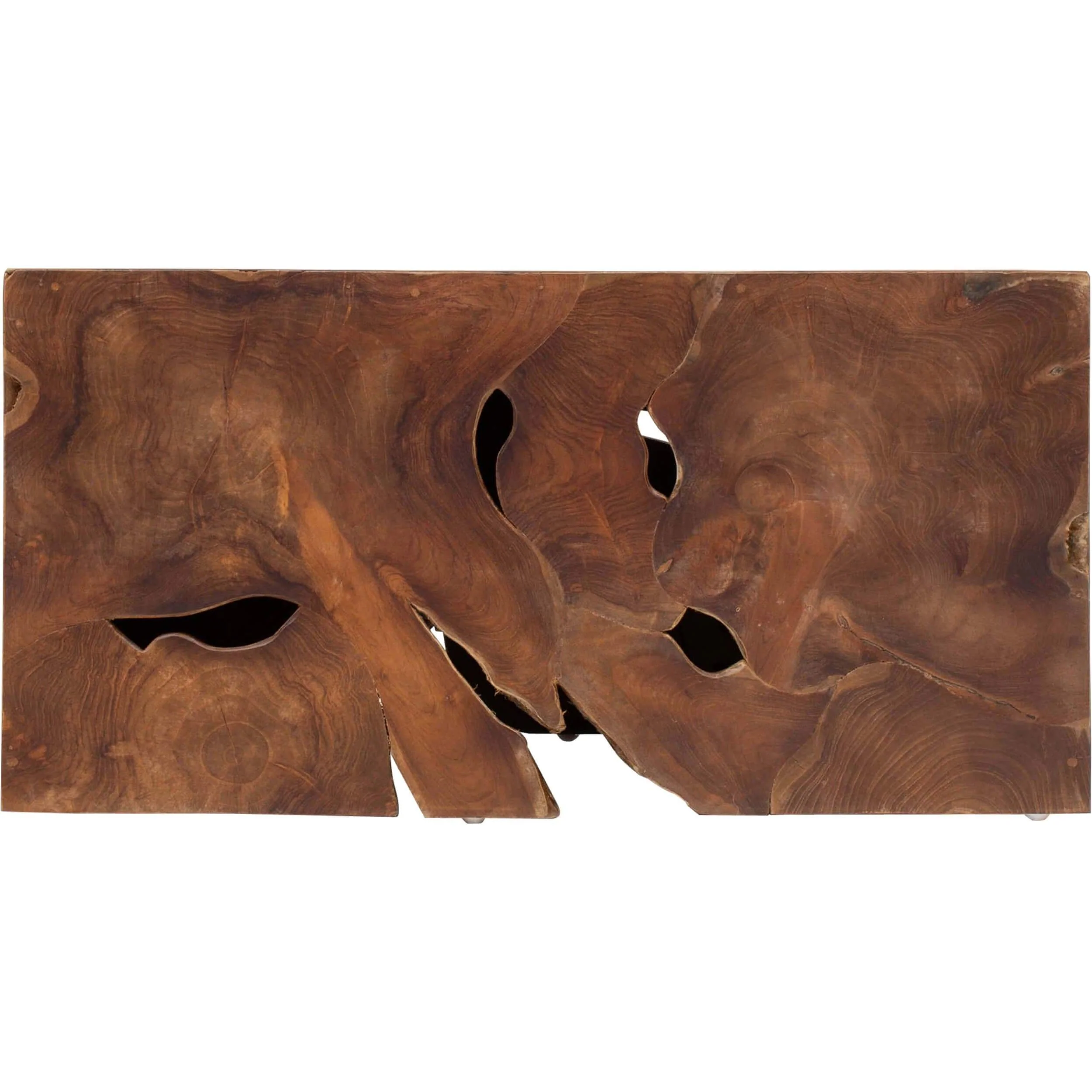 Teak Block Coffee Table - Image 3