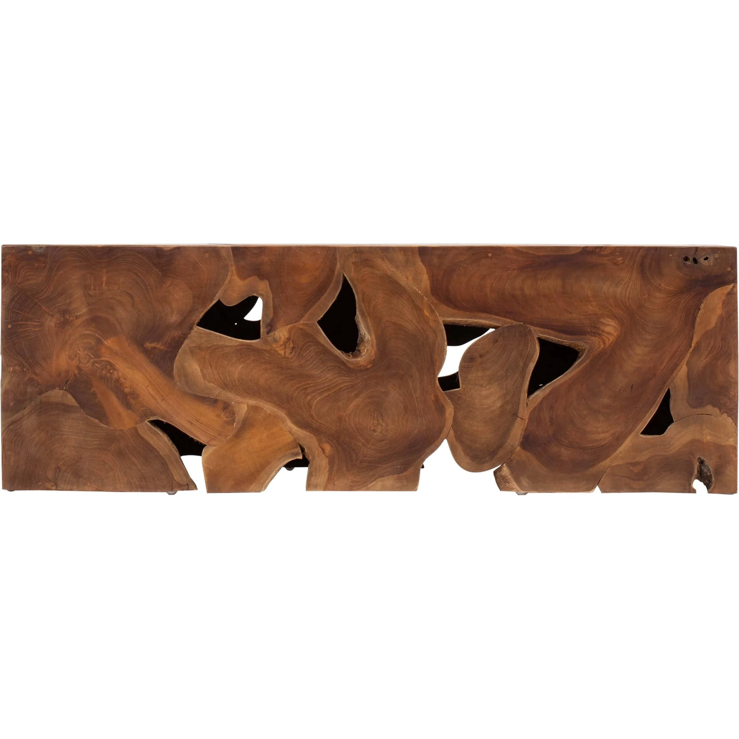 Teak Block Coffee Table - Image 5