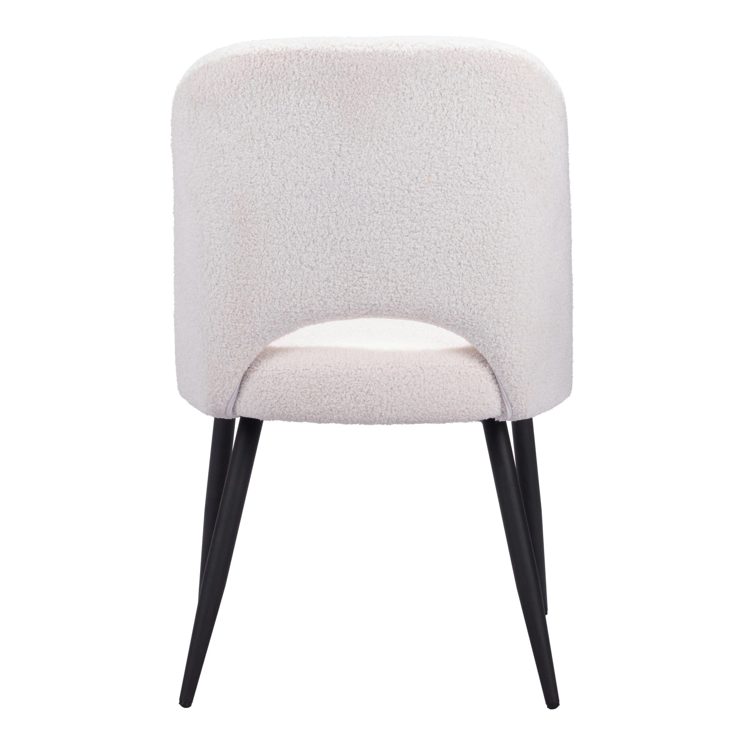 Teddy Dining Chair, Ivory, Set of 2 - Image 4