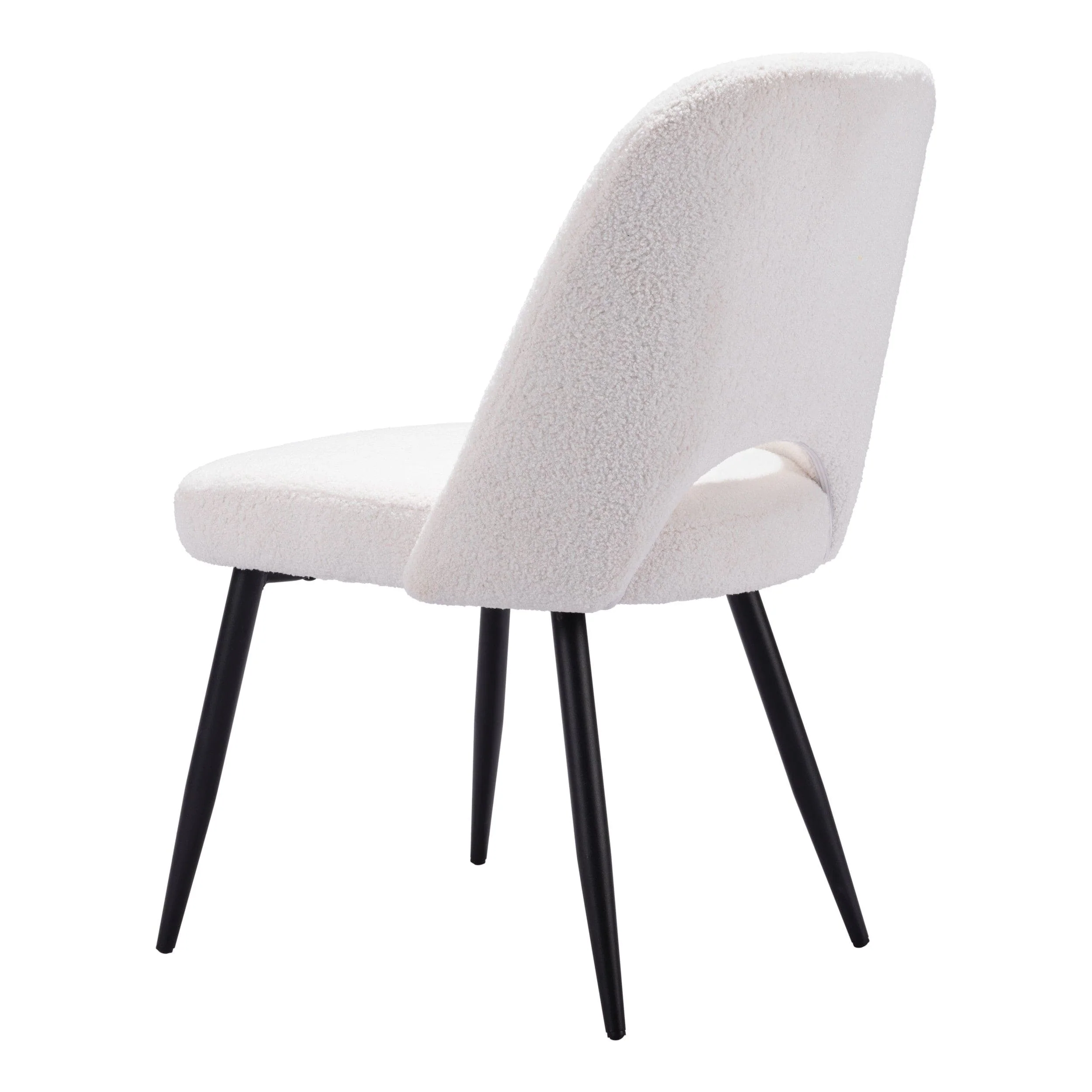 Teddy Dining Chair, Ivory, Set of 2 - Image 6