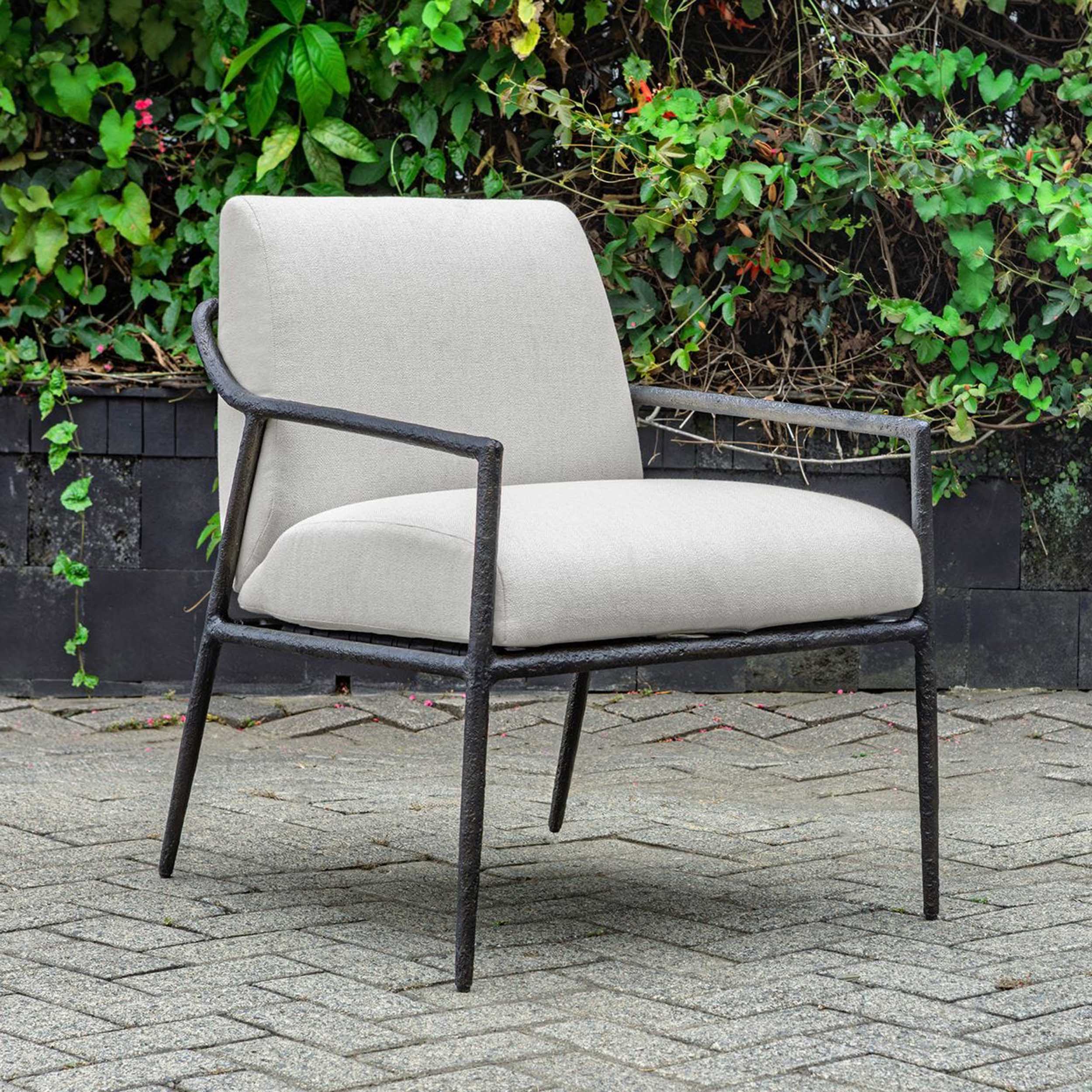 Thayer Outdoor Chair, Oyster White - Image 6