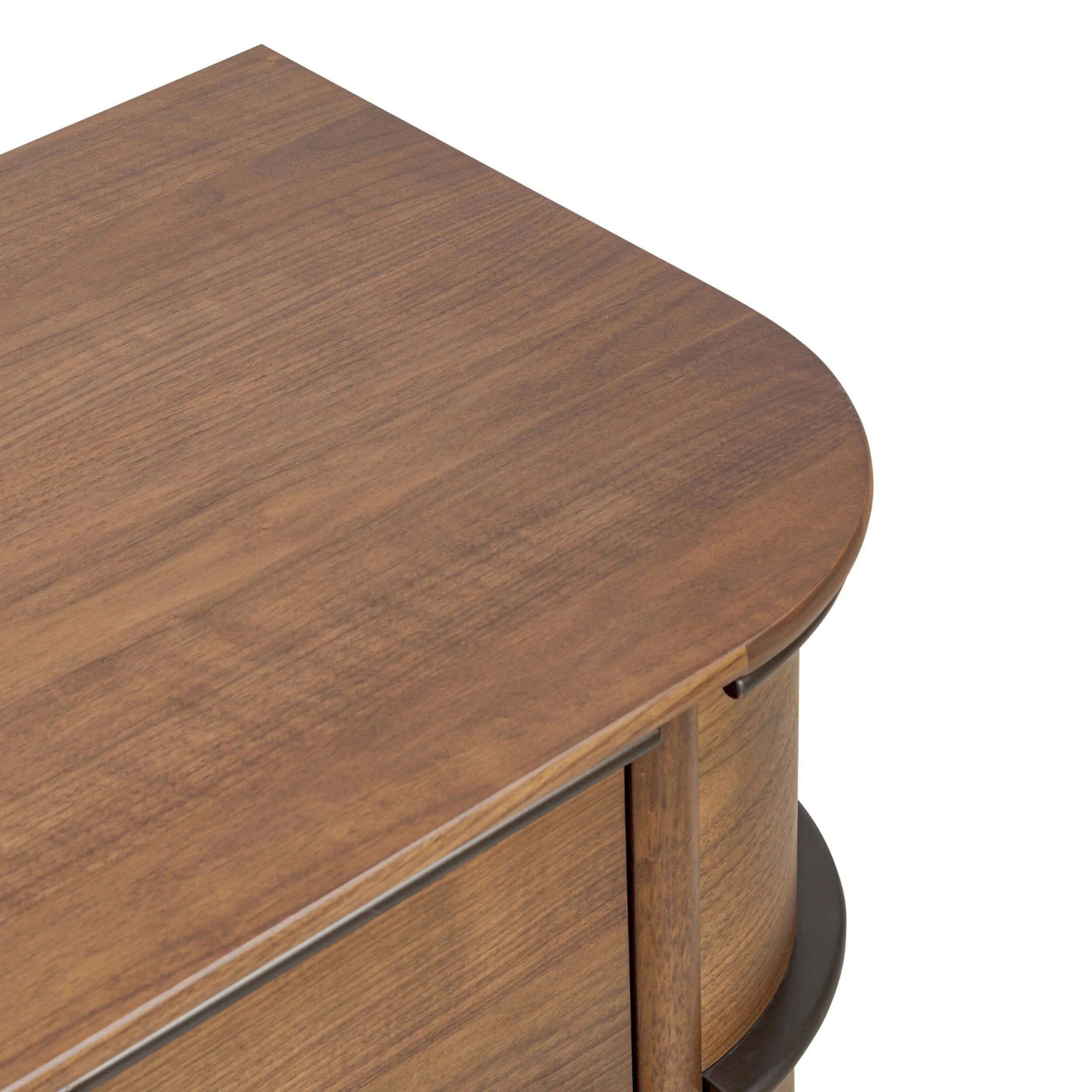 Theo Nightstand, Dark Brown Walnut by Four Hands - Image 4
