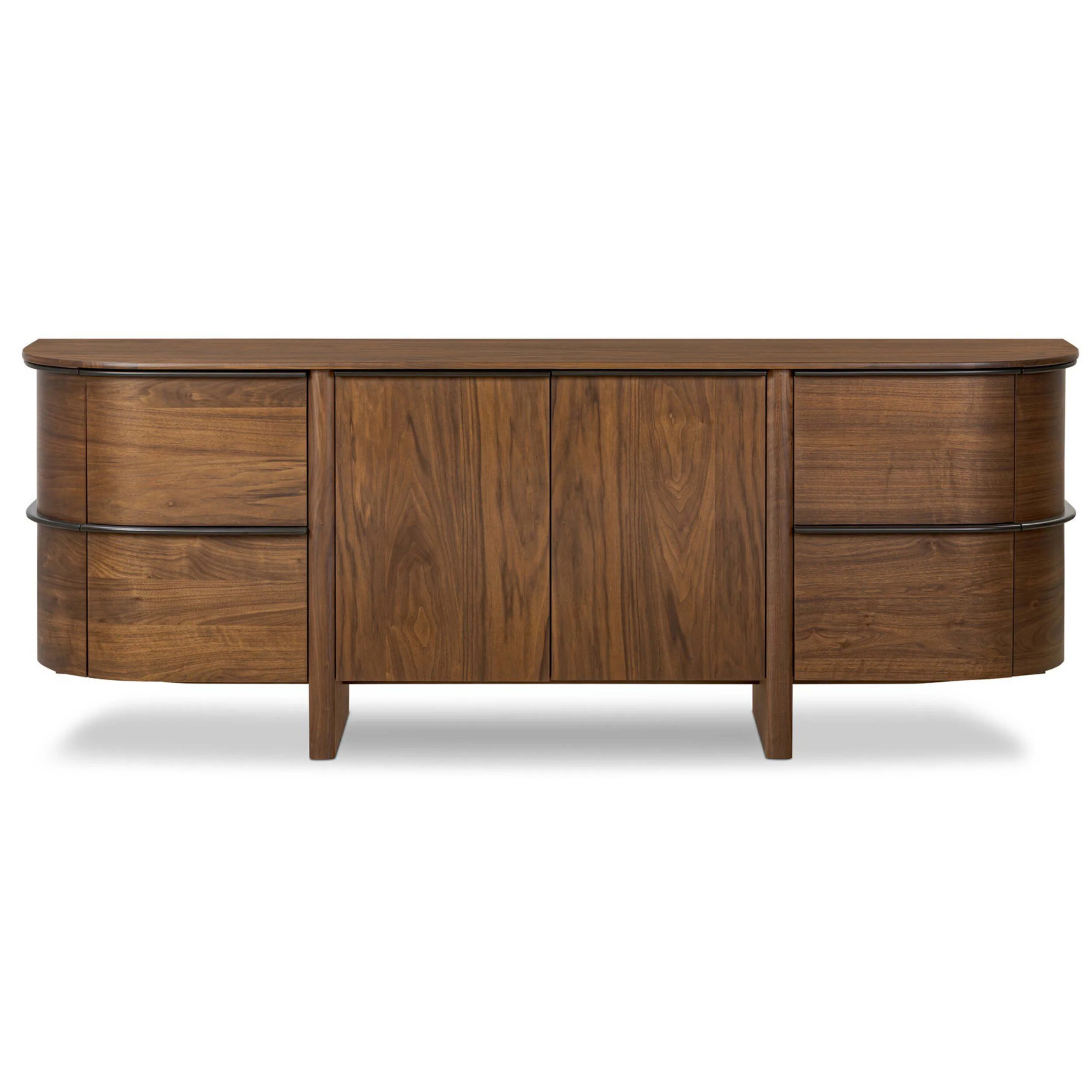 Theo Sideboard, Dark Brown by Four Hands - Image 2