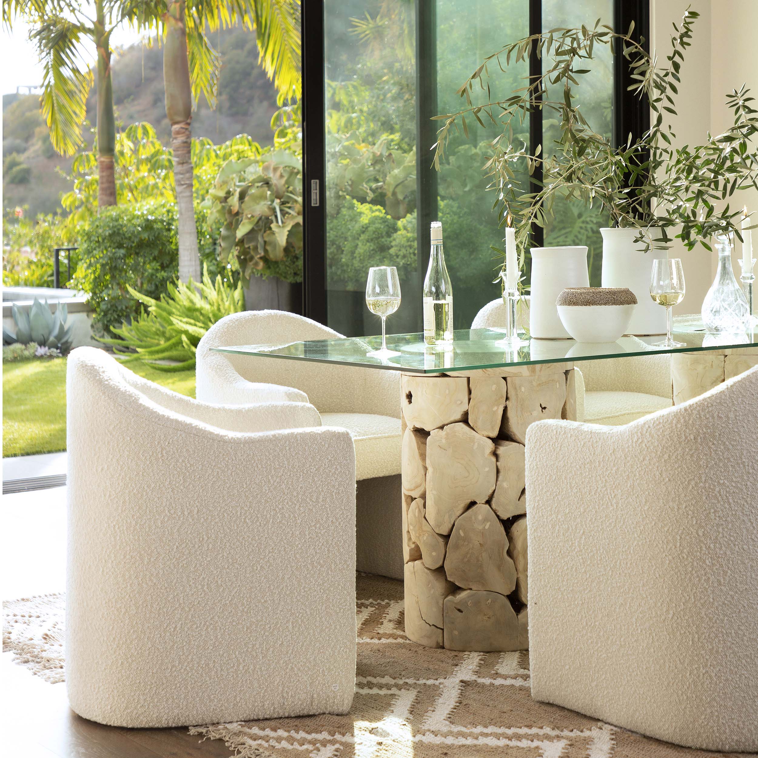 Thora Dining Chair, Cream - Image 5