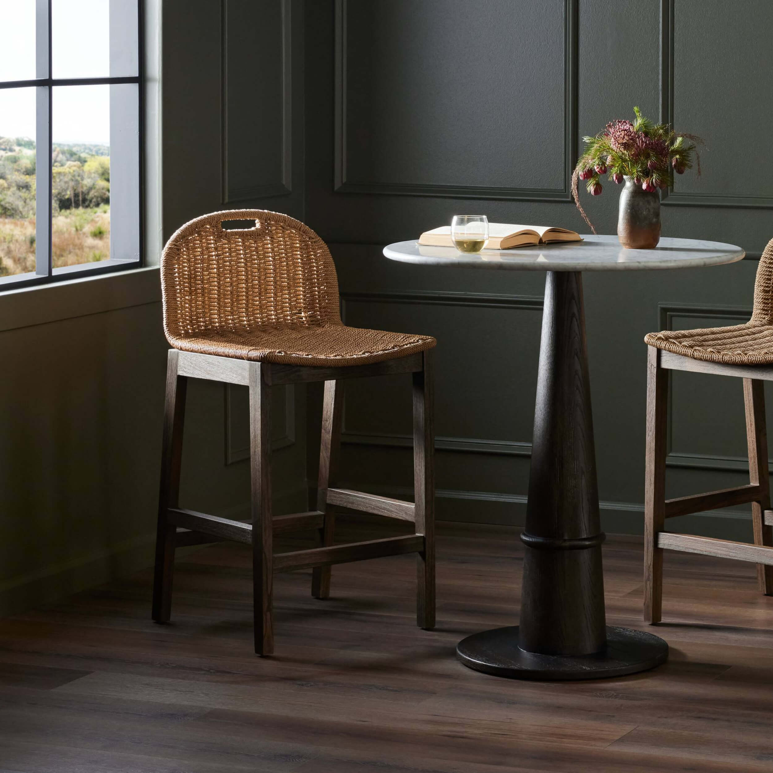 Tiffer Bar & Counter Stool, Natural by Amber Lewis x Four Hands - Image 5