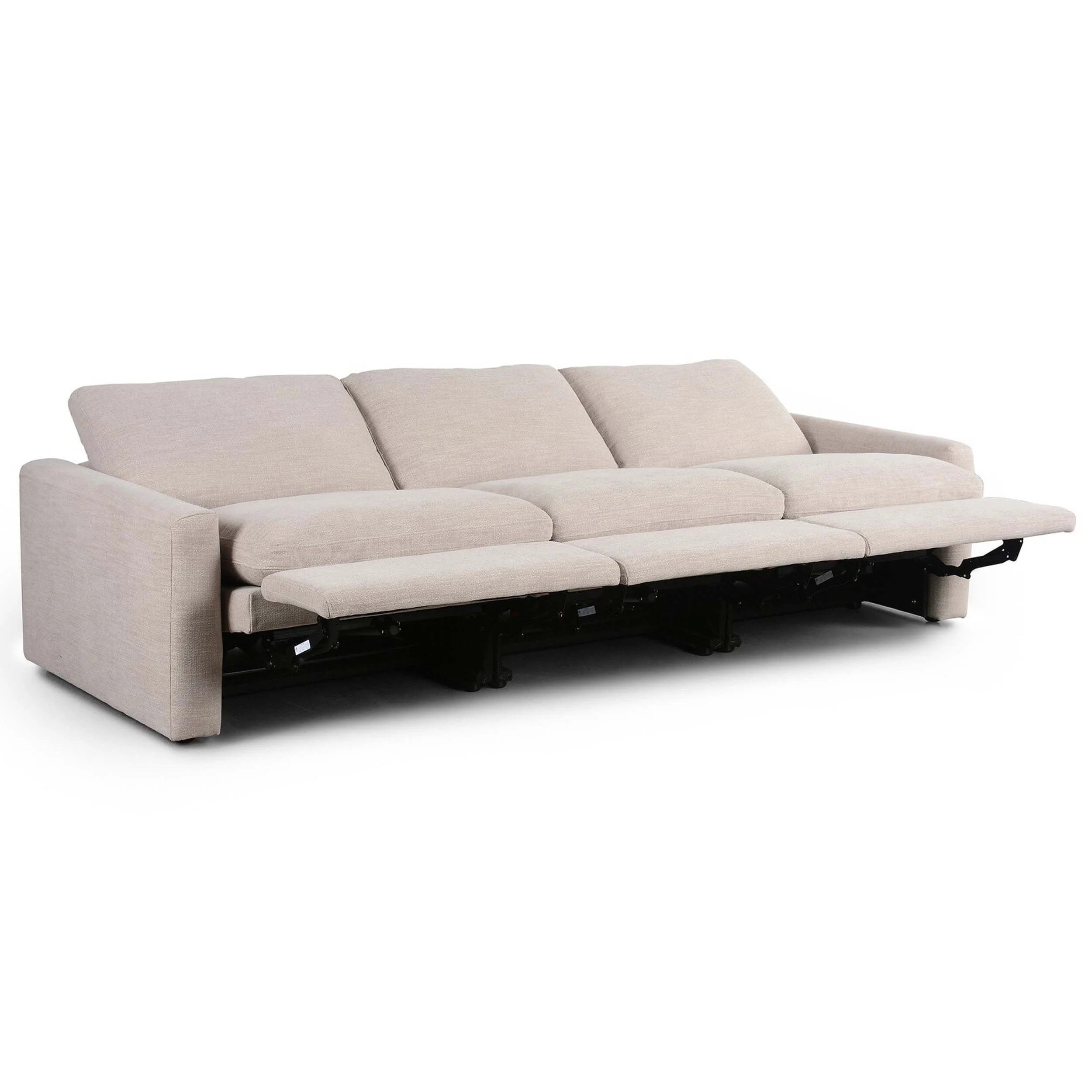 Tillery Power Recliner 3 Piece Sectional, Laken Stone - Image 5