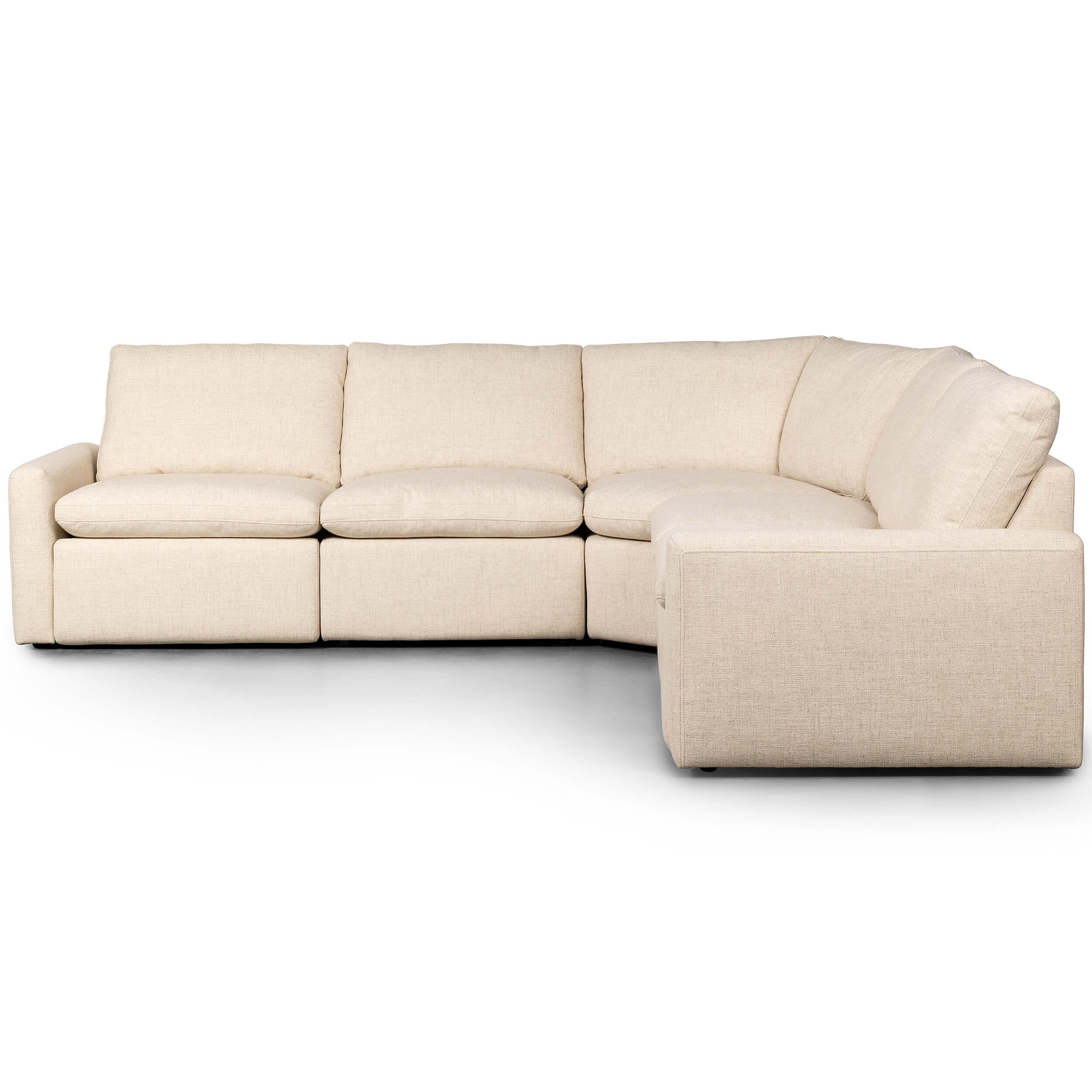 Tillery Power Recliner Sectional, Antigo Natural by Four Hands - Image 2
