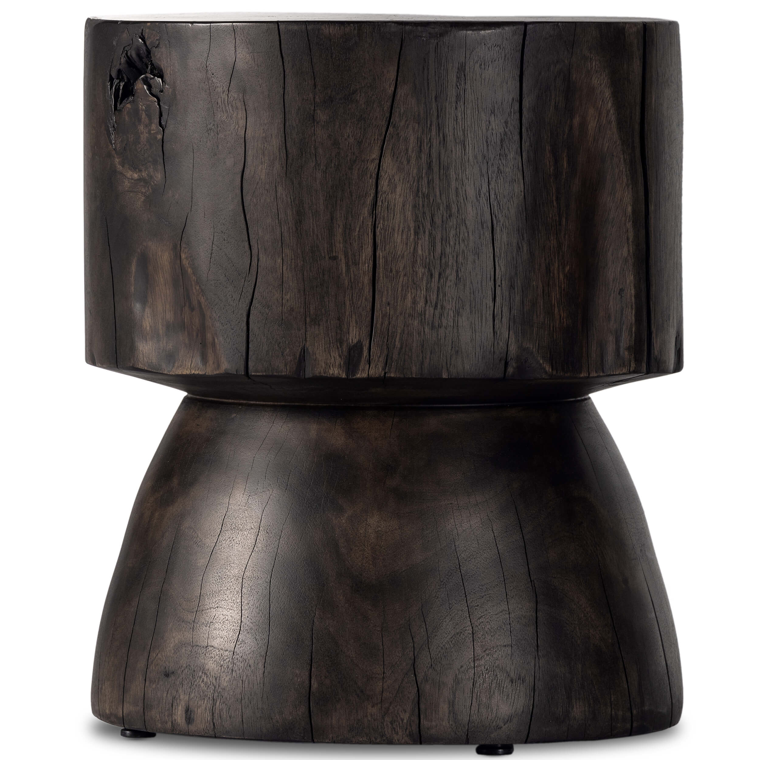 Tino End Table, Rubbed Black by Four Hands - Image 2