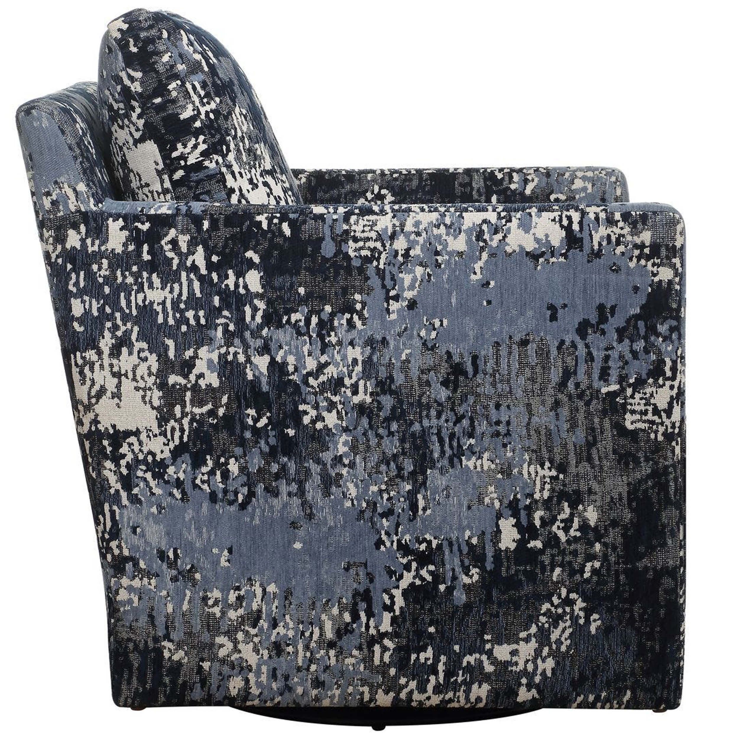 Tisdell Swivel Chair, Indigo - Image 3
