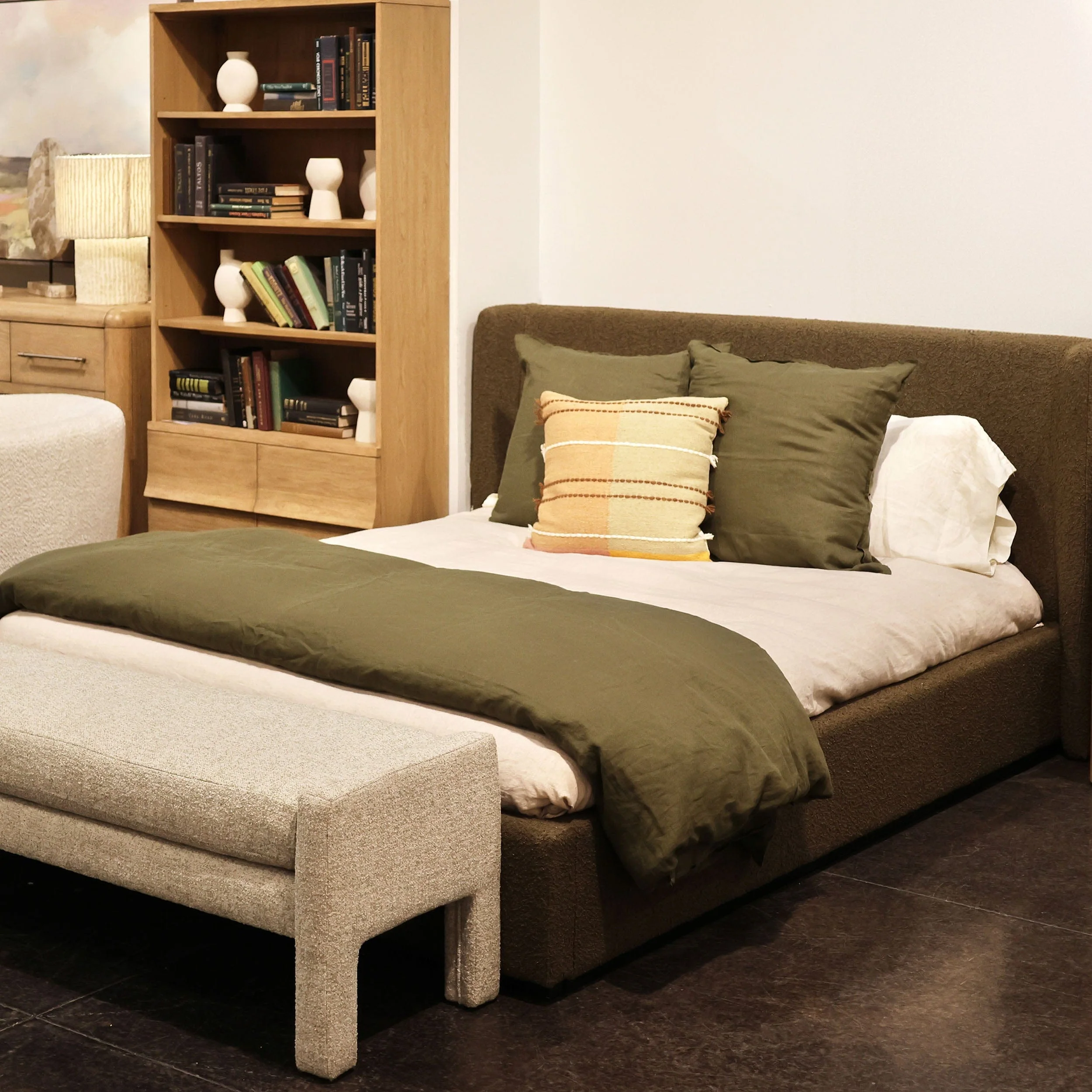 Tobias Bed, Olive - Image 3