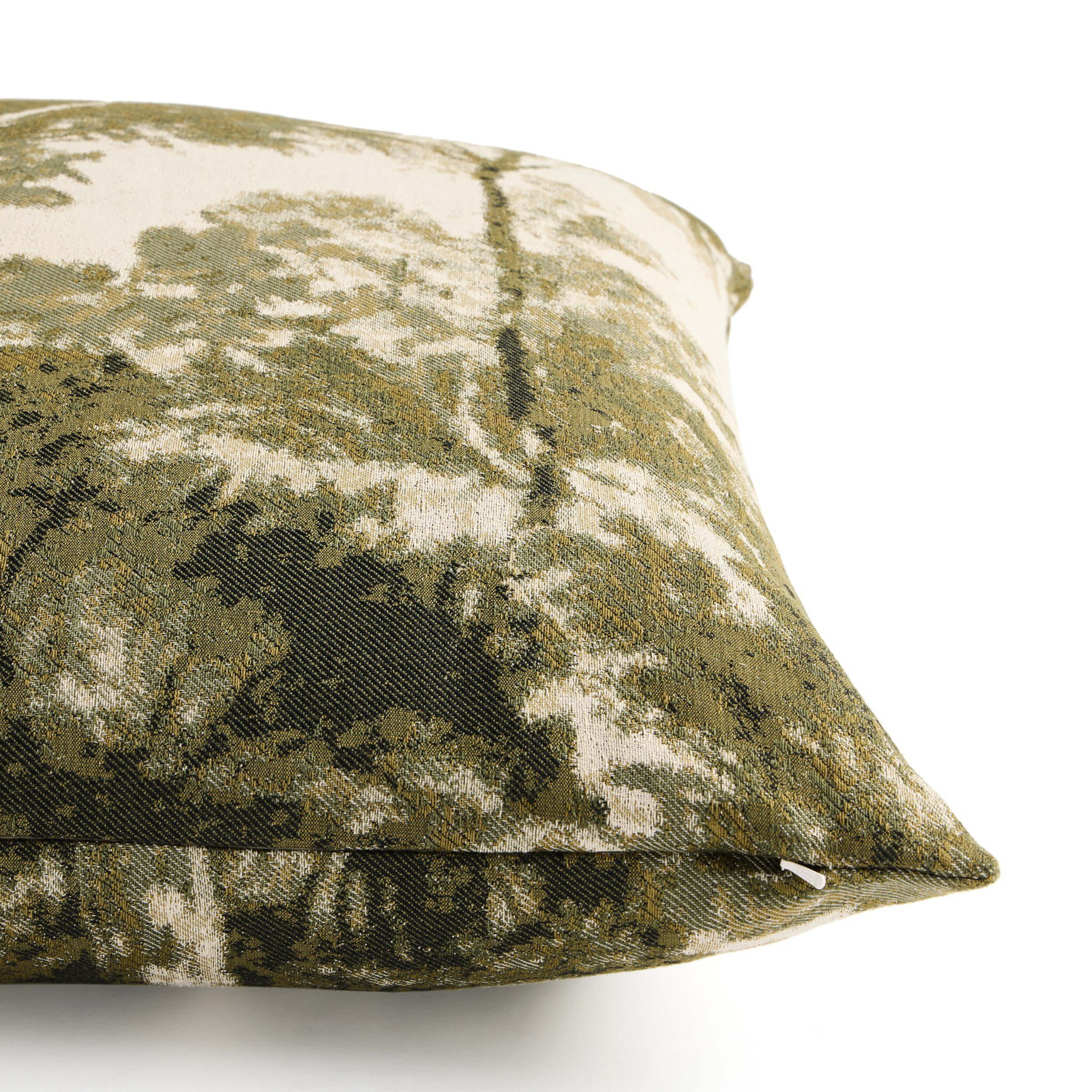 Toile Pillow, Toile Moss by Four Hands - Image 3