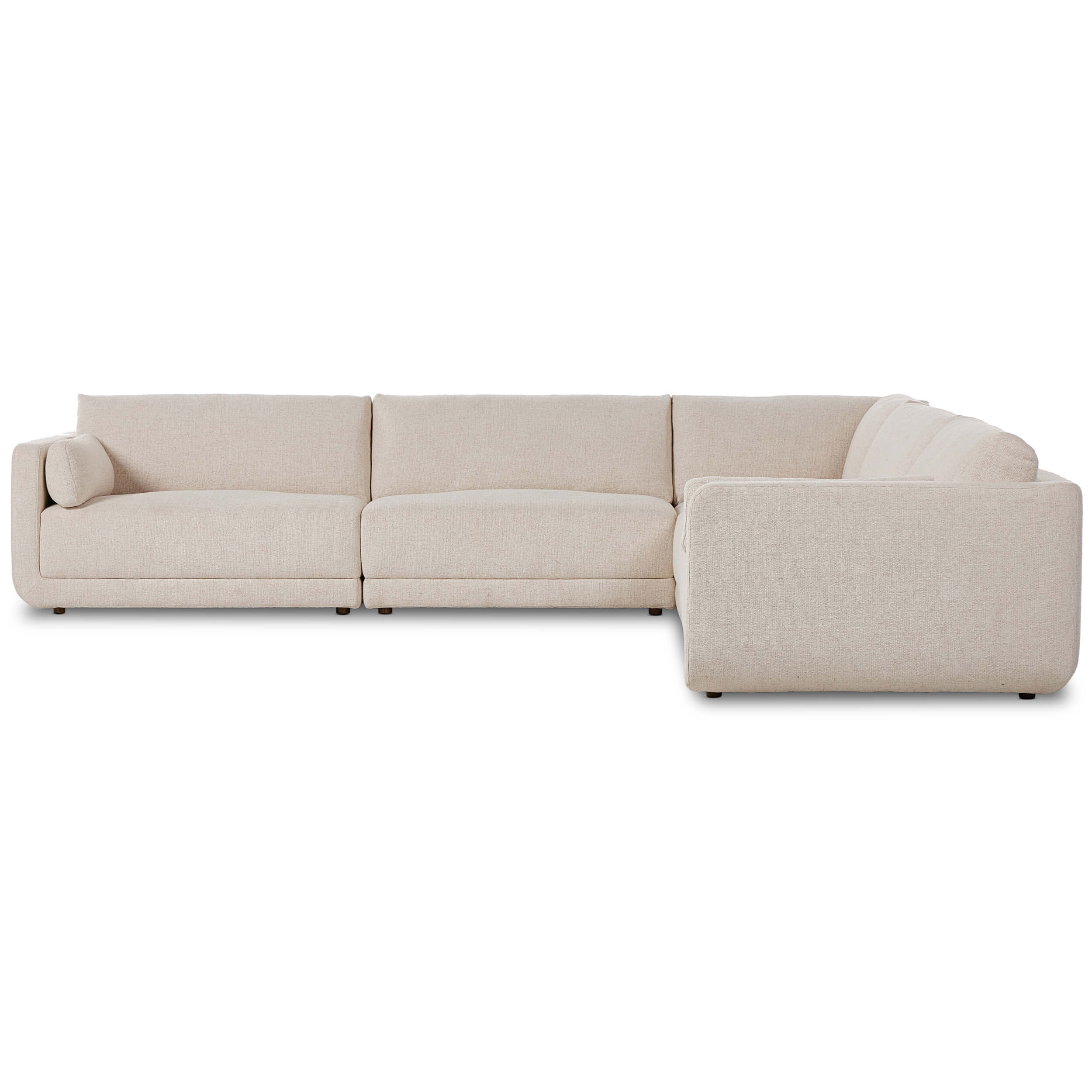 Toland 5 Piece Sectional, Palma Cream - Image 2