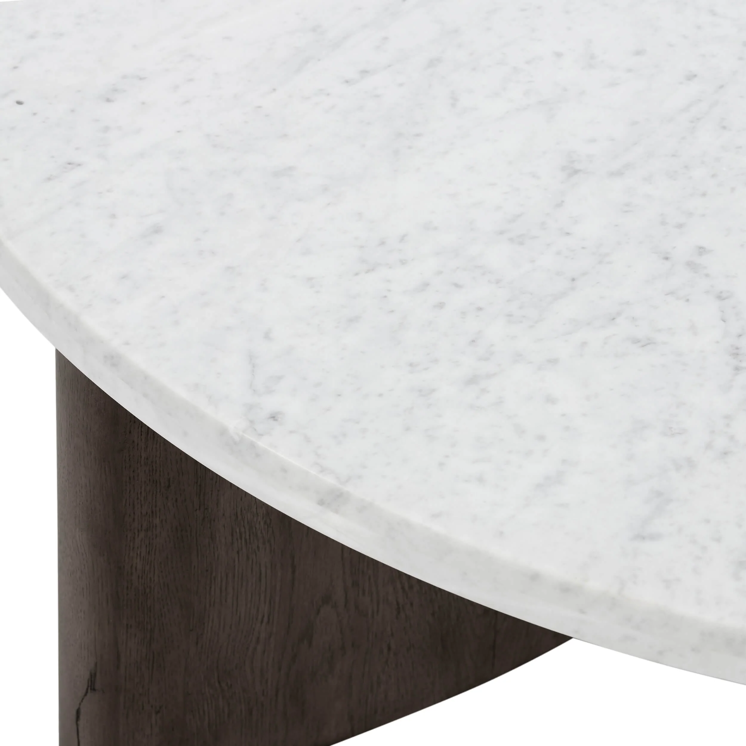 Toli Coffee Table, Italian White/Smoked Black by Four Hands - Image 3