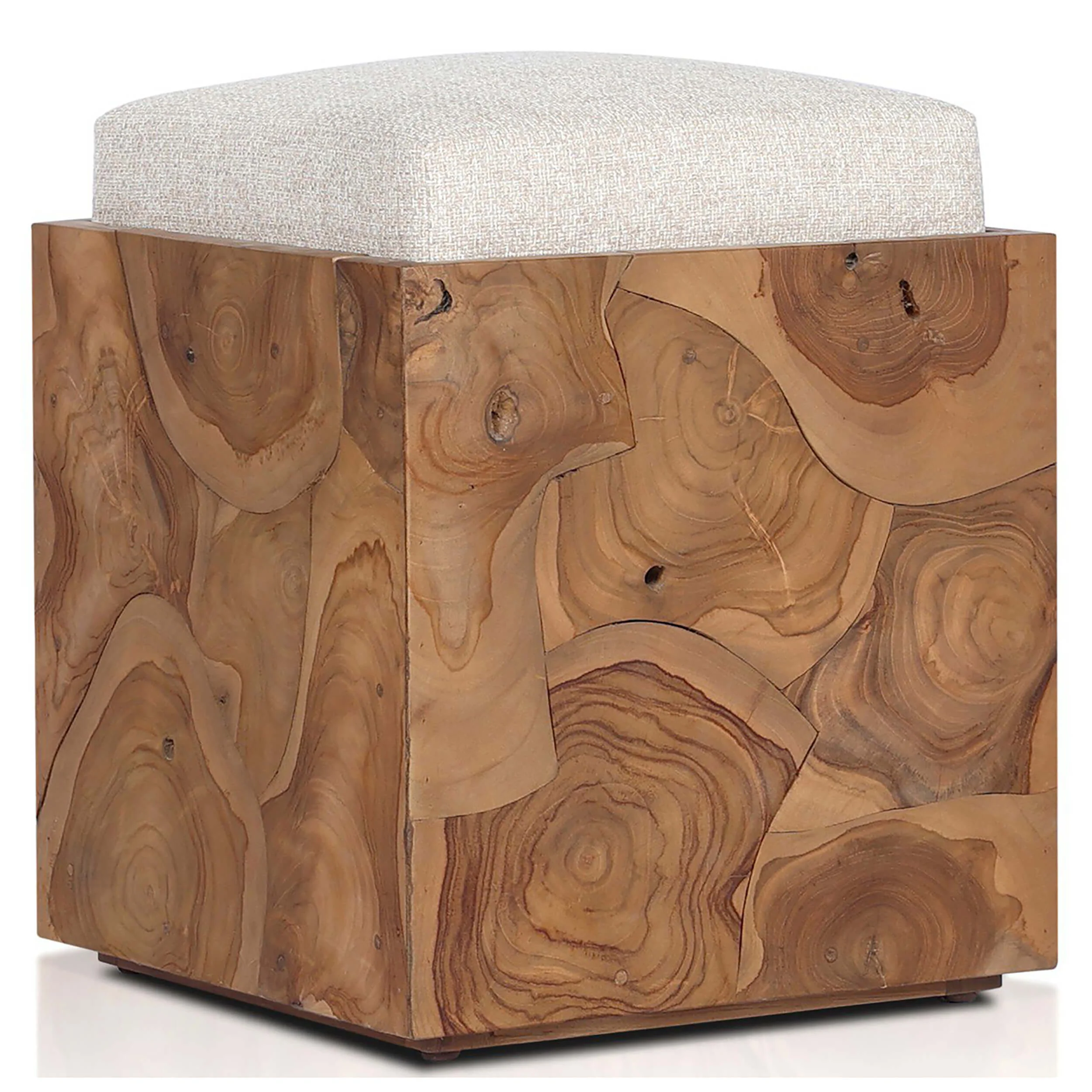 Tomlin Outdoor Stool, Hayes Cream by Four Hands