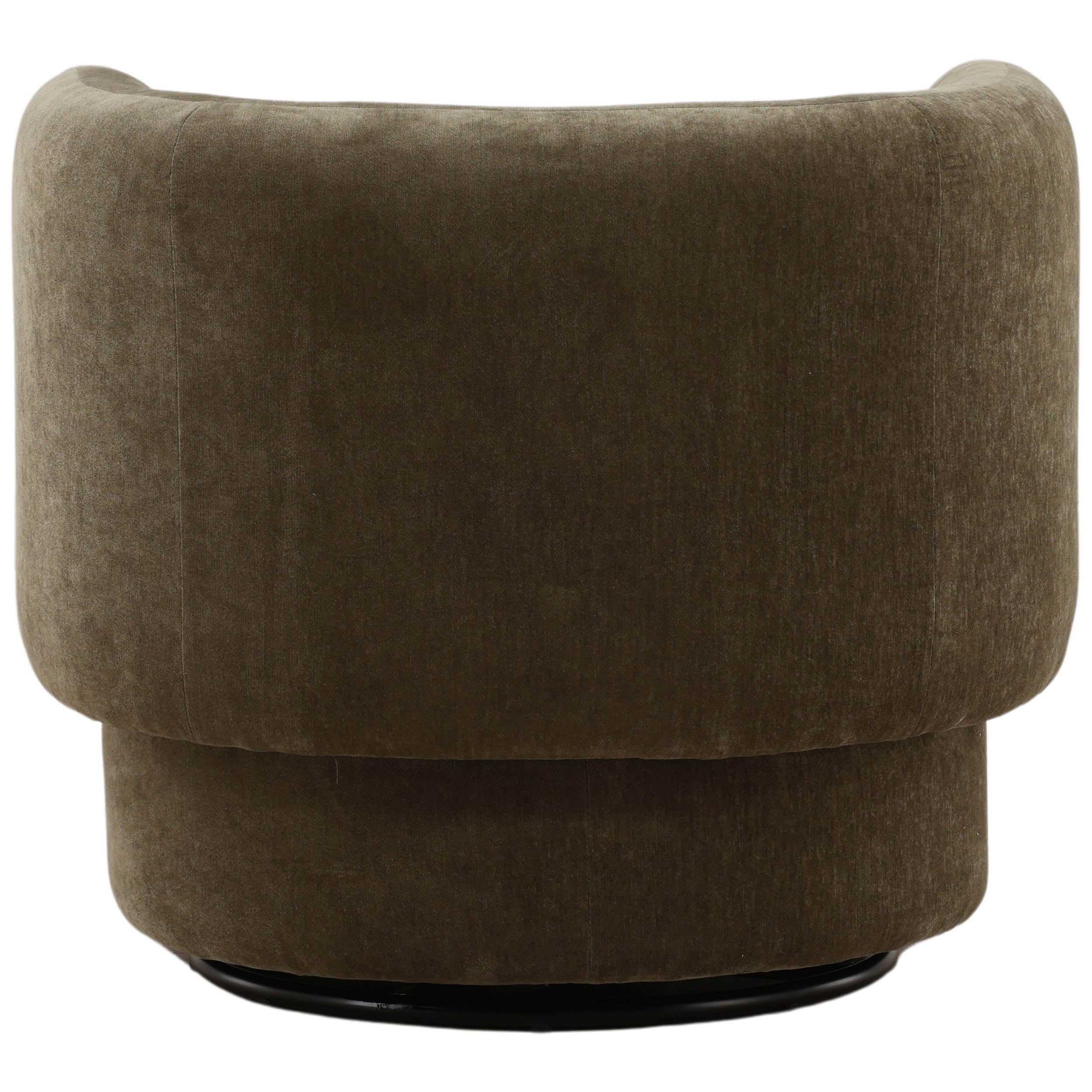 Toph Swivel Chair, Moss Olive - Image 4