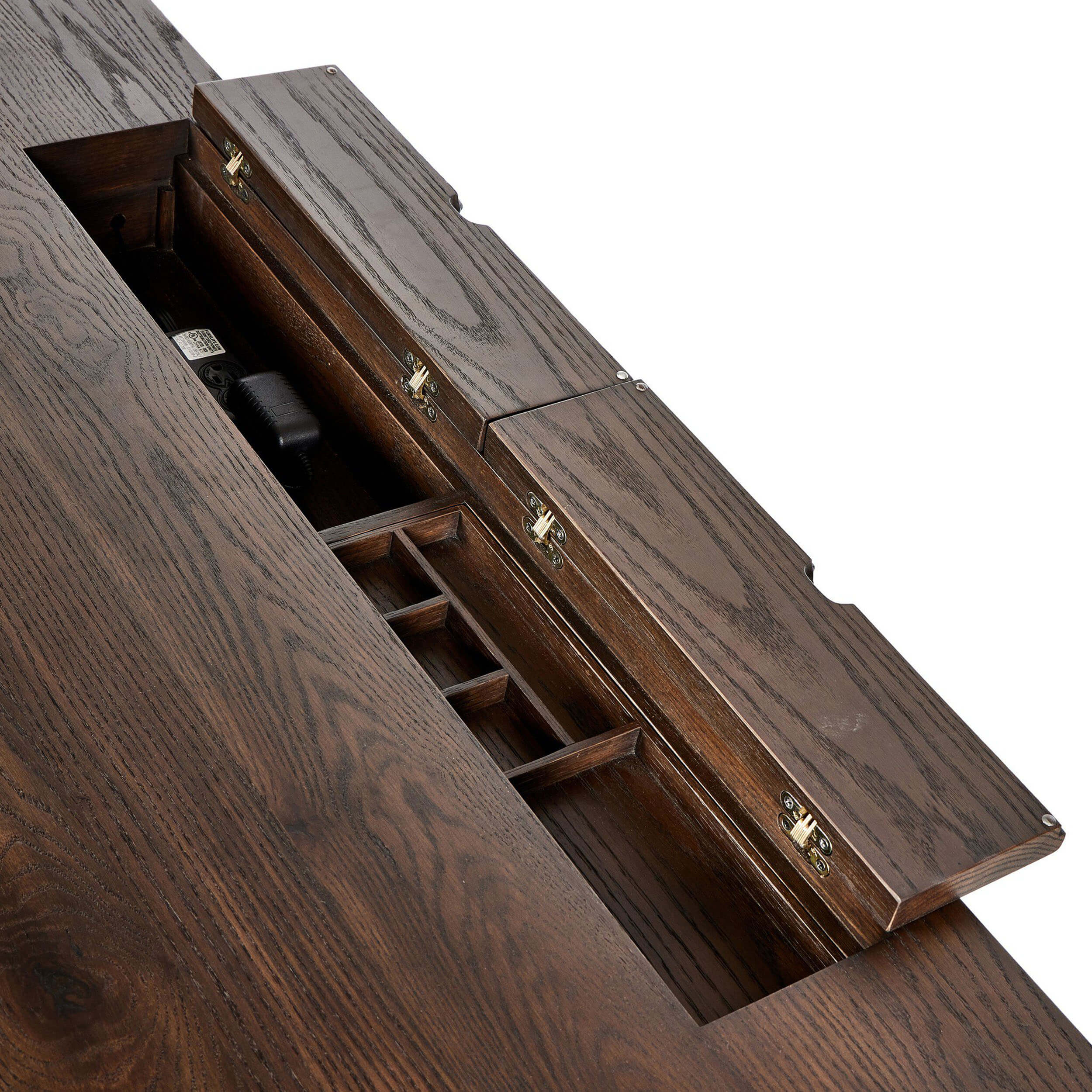 Torrington Desk, Umber by Four Hands - Image 4