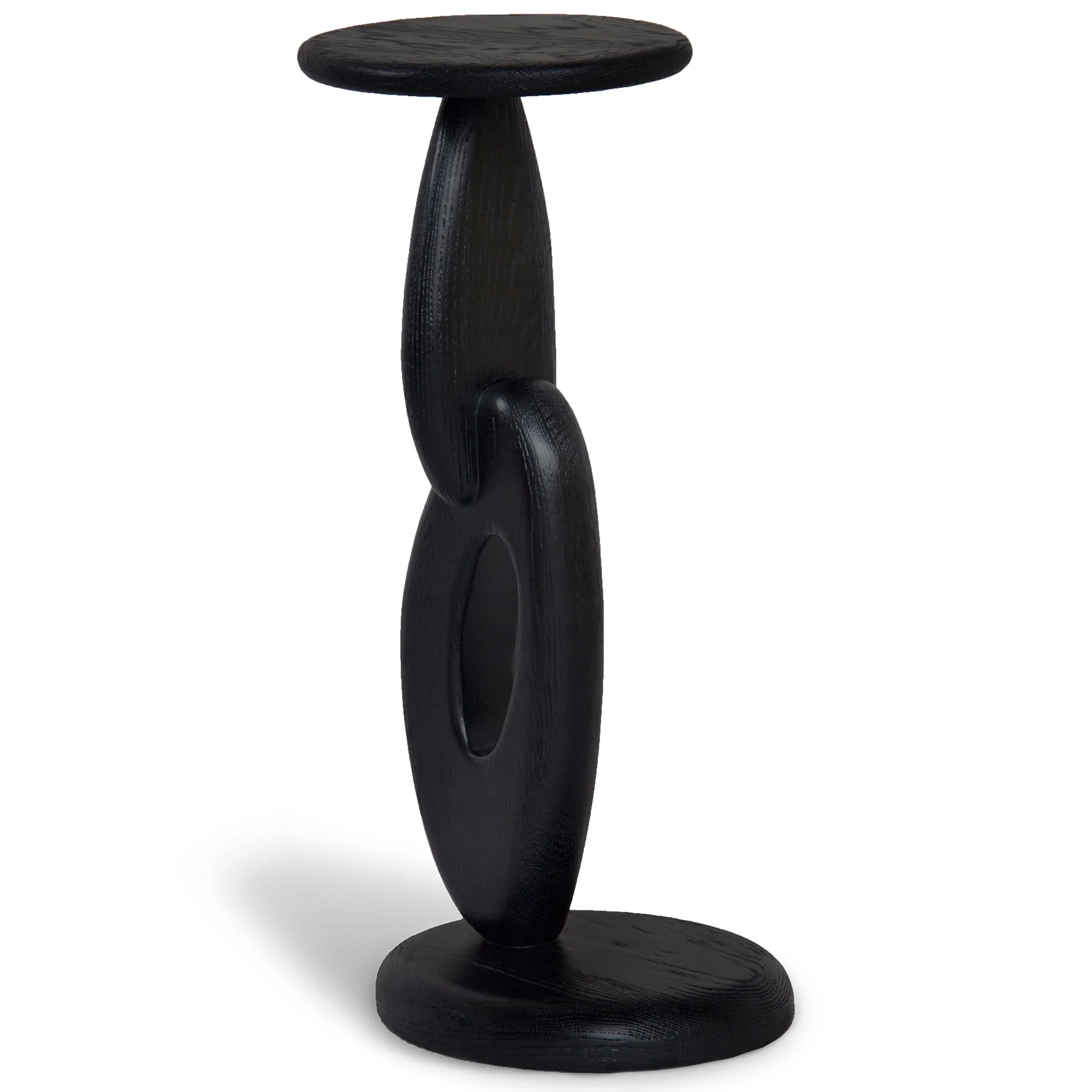 Totem Drink Table, Charcoal - Image 4