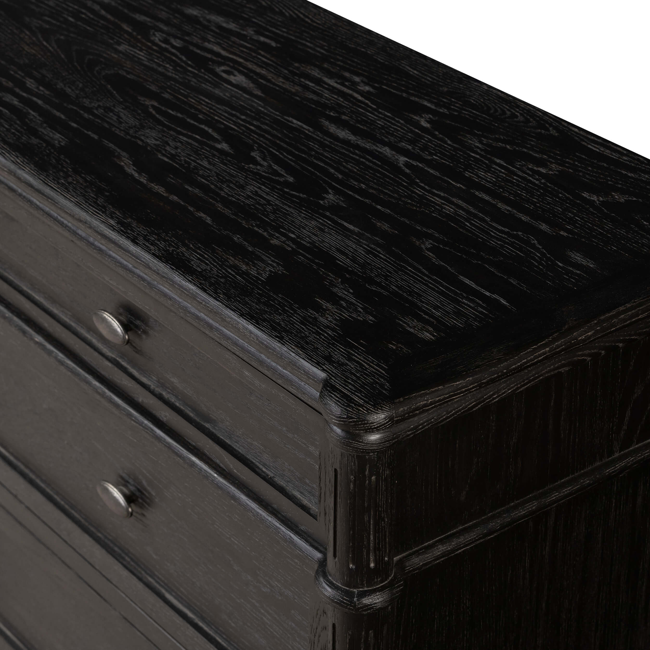 Toulouse 9 Drawer Dresser, Distressed Black by Four Hands - Image 6