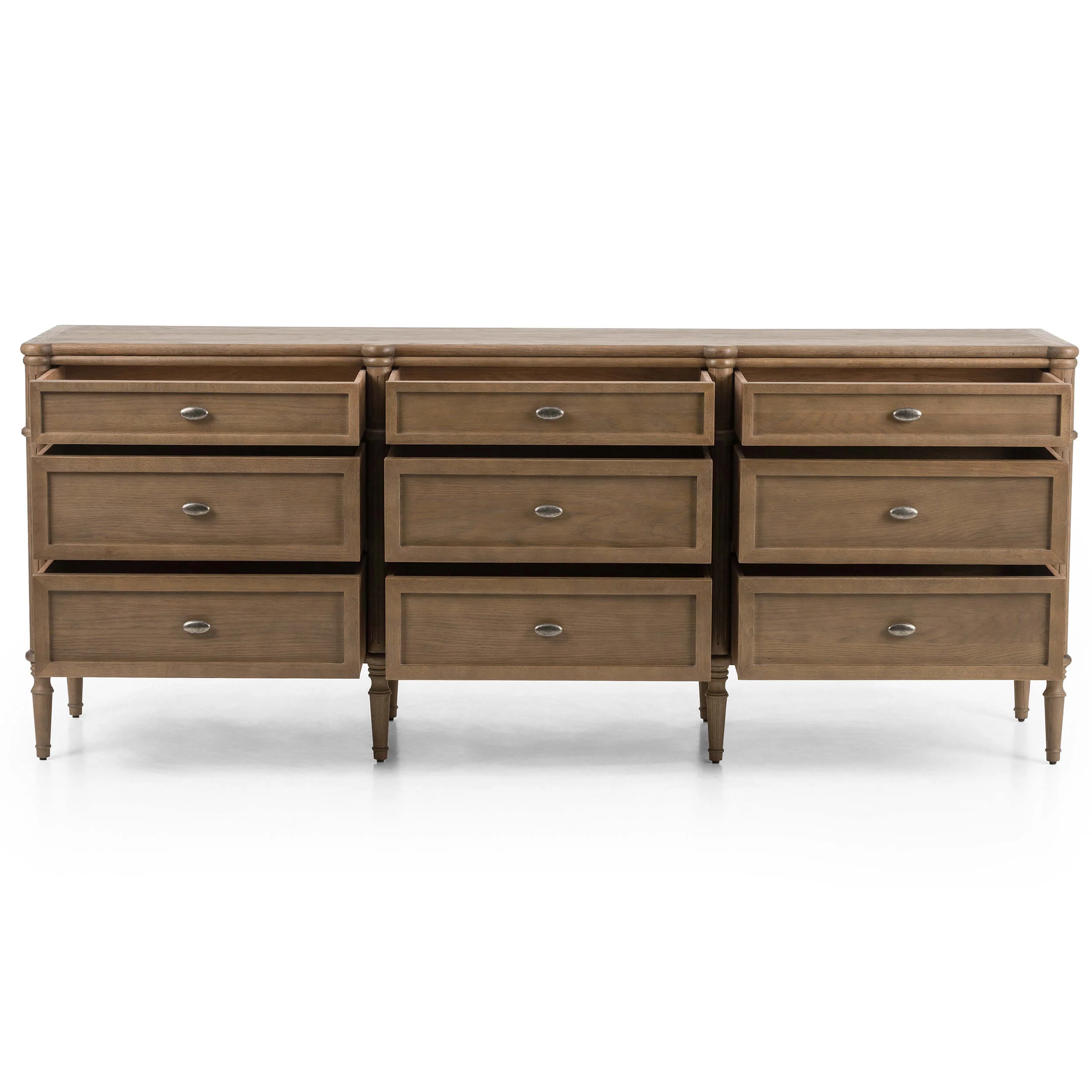 Toulouse 9 Drawer Dresser, Toasted Oak by Four Hands - Image 5
