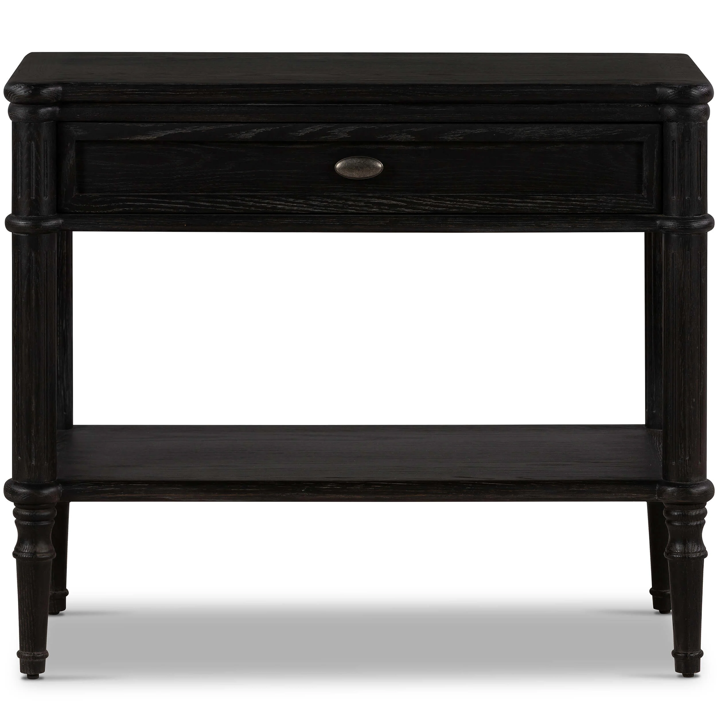 Toulouse Nighstand, Distressed Black by Four Hands - Image 3