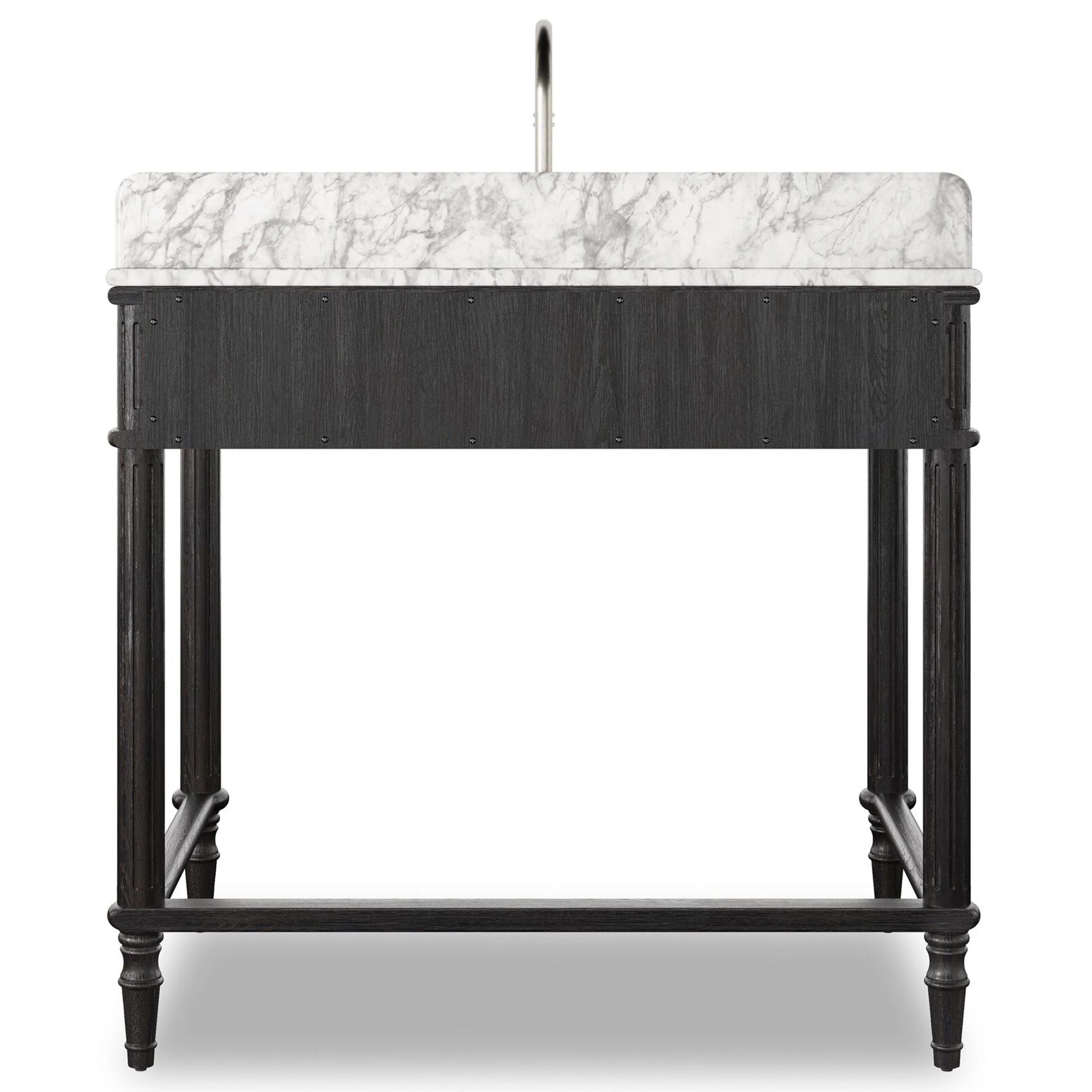 Toulouse Washstand, Satin Black by Four Hands - Image 4