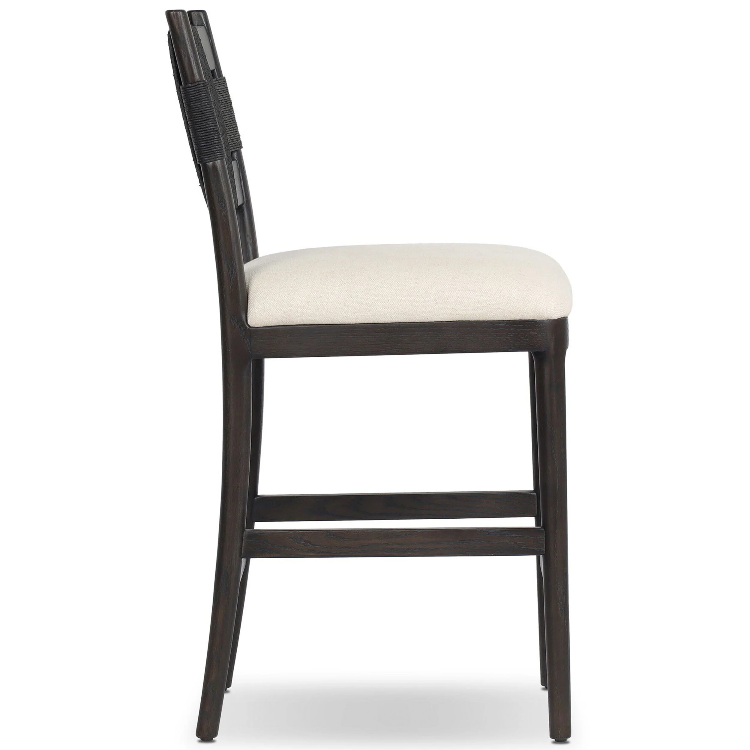Tova Counter Stool, Distressed Black by Amber Lewis x Four Hands - Image 3