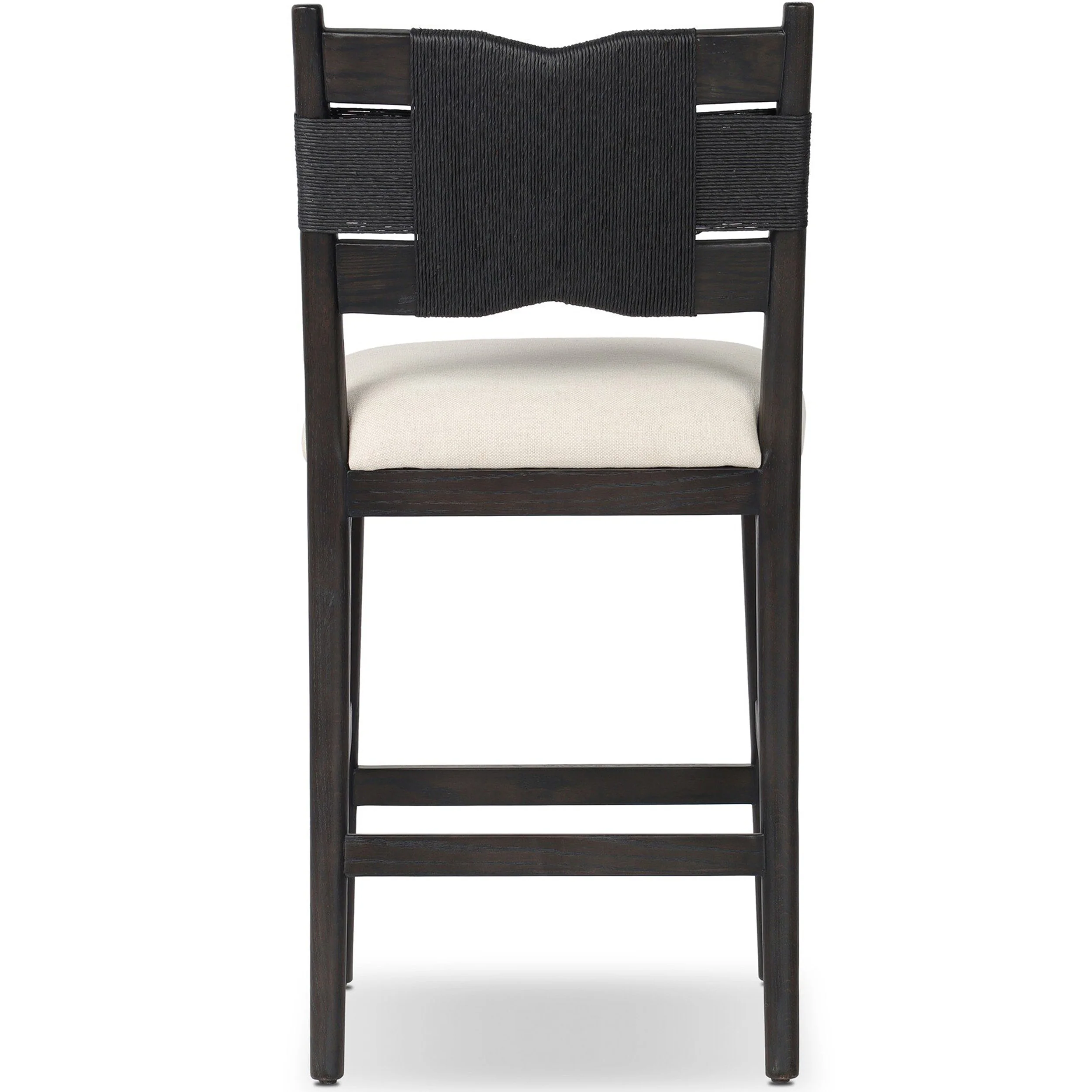 Tova Counter Stool, Distressed Black by Amber Lewis x Four Hands - Image 4