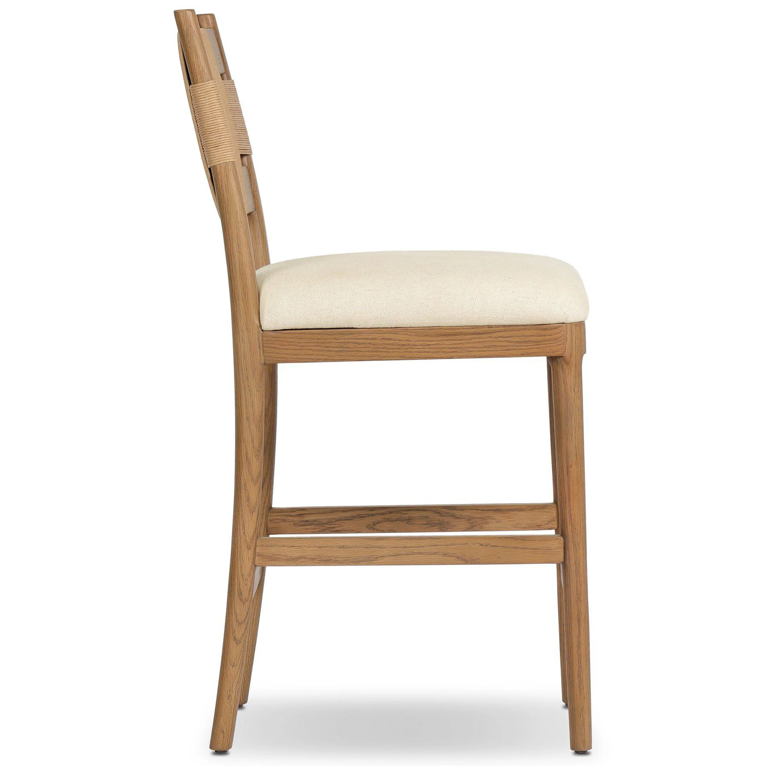 Tova Counter Stool, Light Buff by Amber Lewis x Four Hands - Image 3