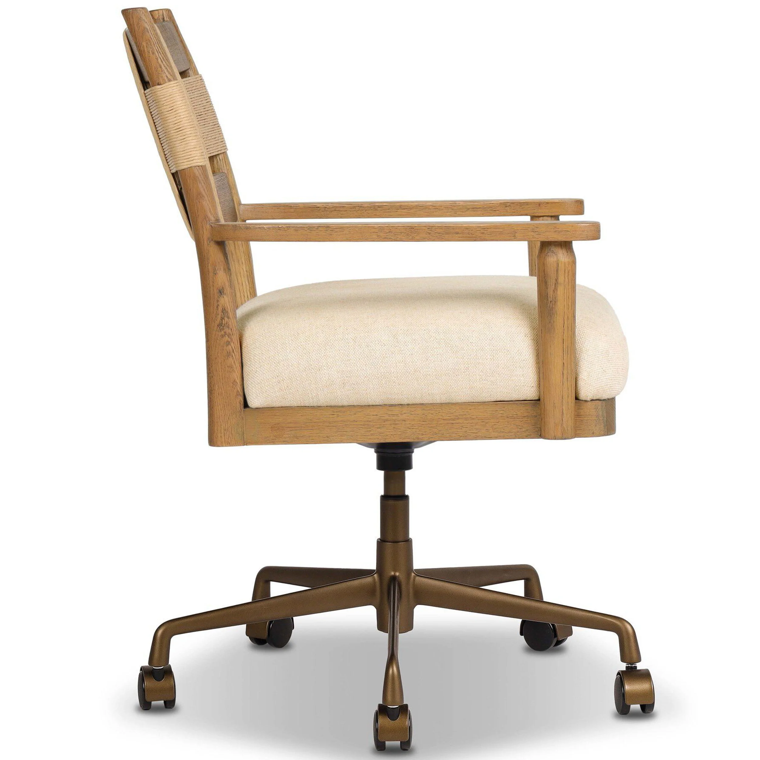 Tova Desk Chair, Natural by Amber Lewis x Four Hands - Image 3