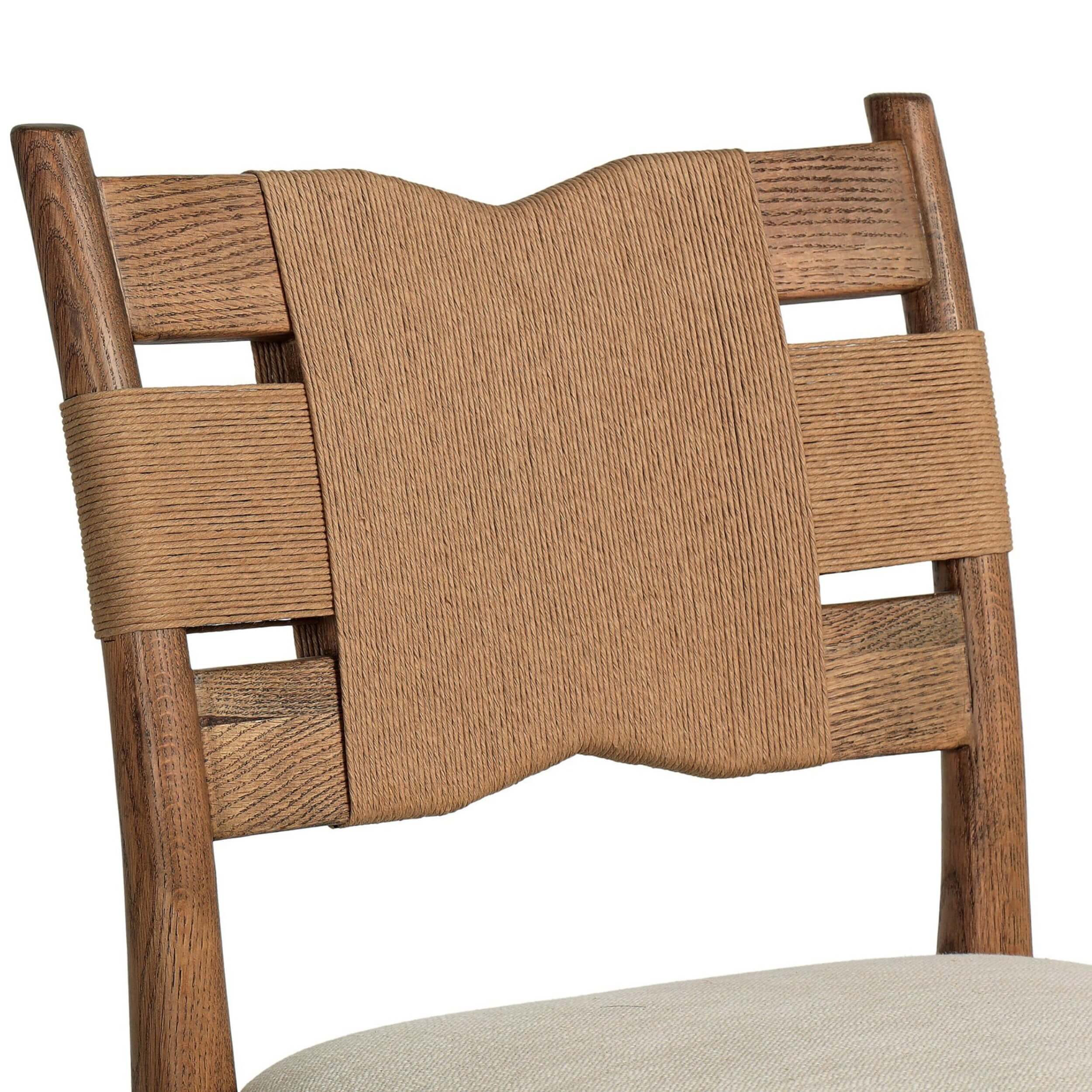 Tova Dining Chair, Bergamo Parchment/Light Buff, Set of 2 by Amber Lewis x Four Hands - Image 4