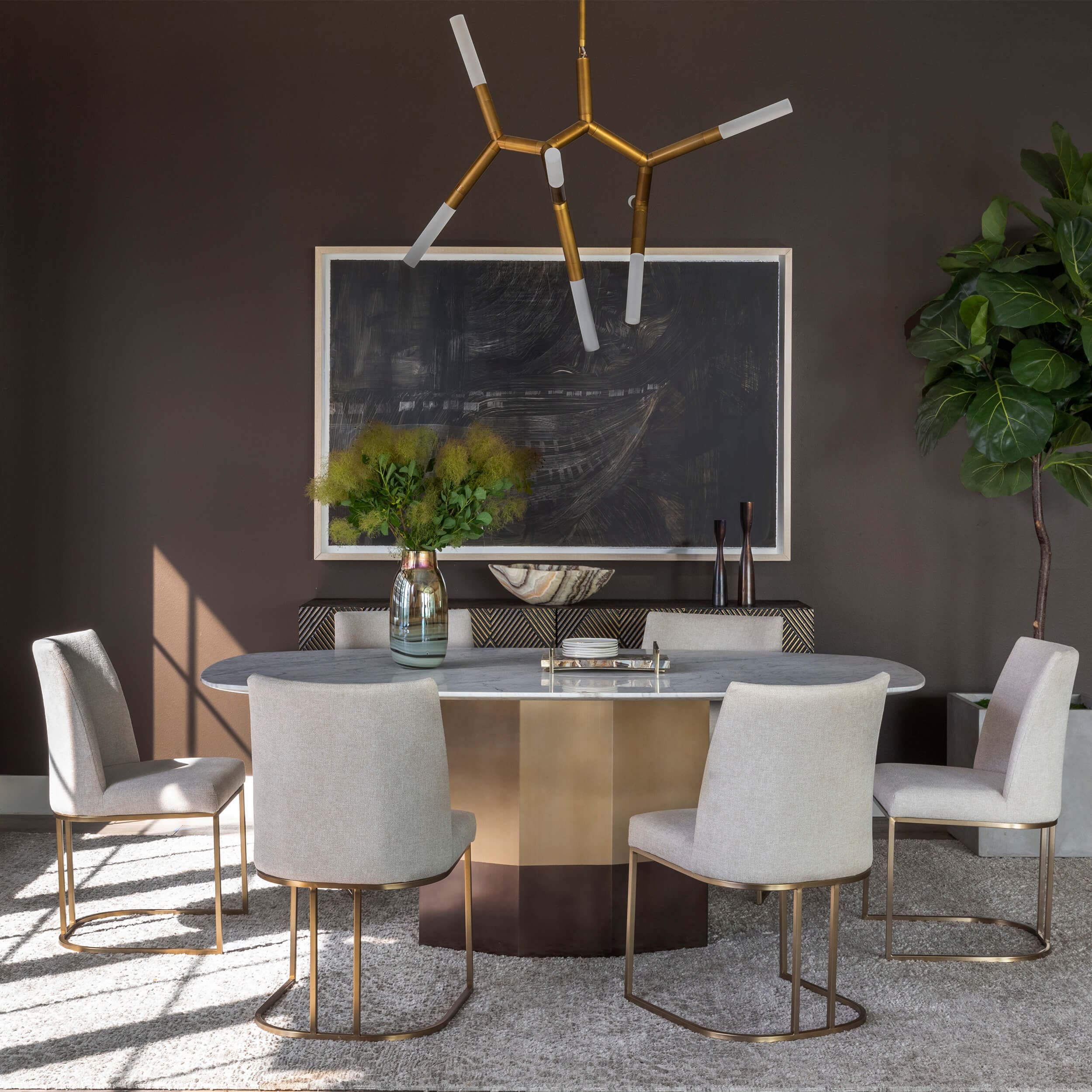 Traveler Chandelier, Natural Brass - Image 6
