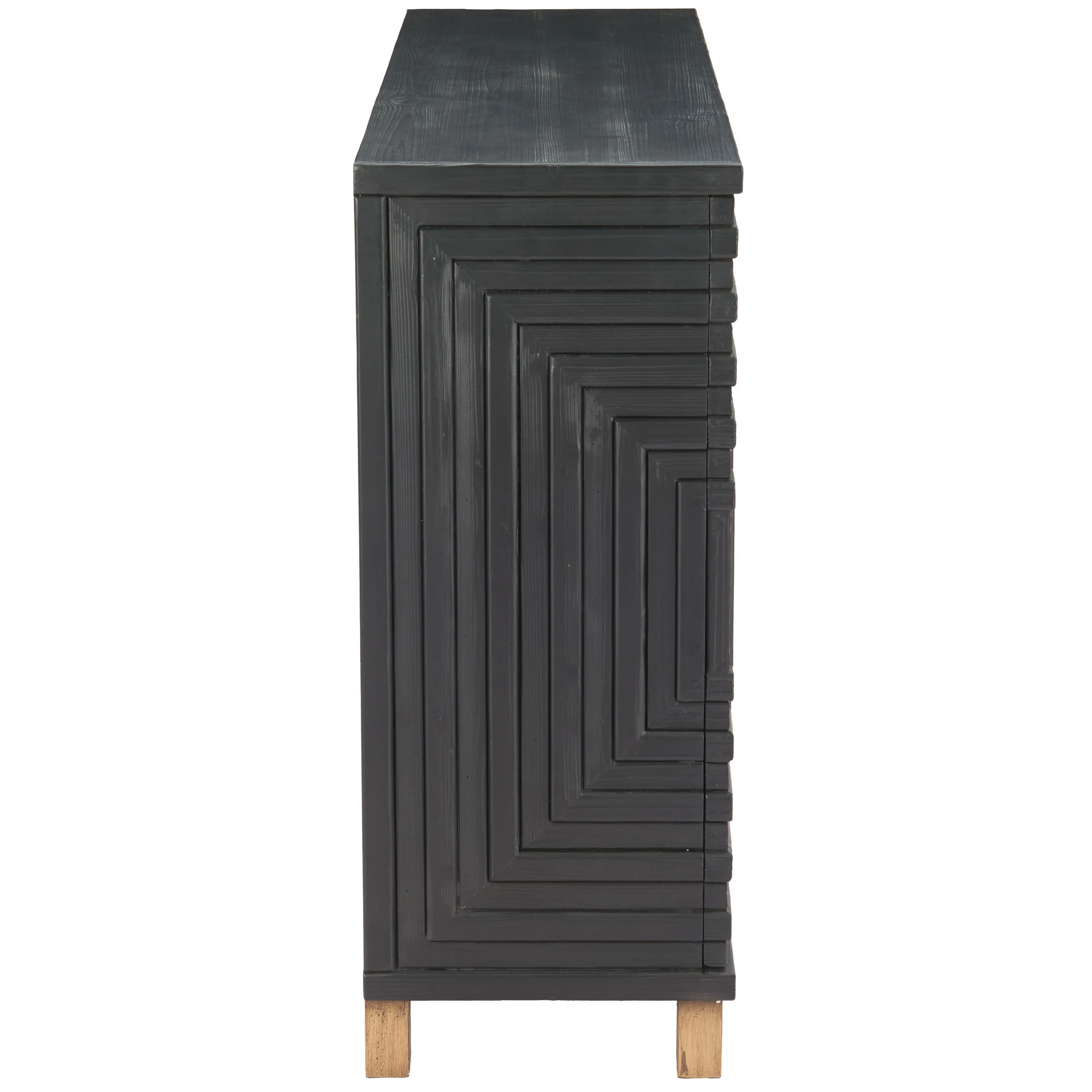 Trazo Cabinet, Black - Image 3