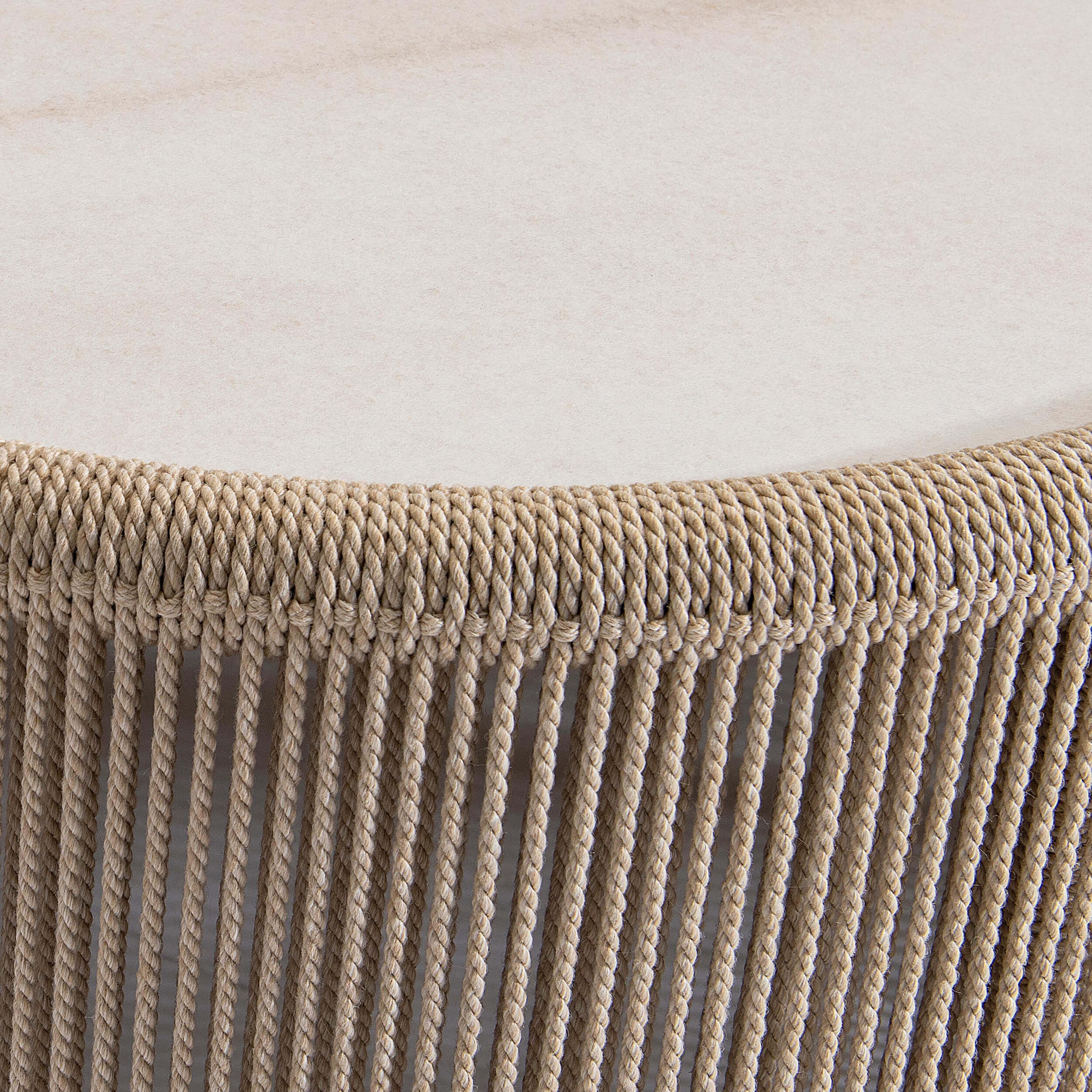 Trellis Outdoor Cocktail Table. Warm Shale - Image 5