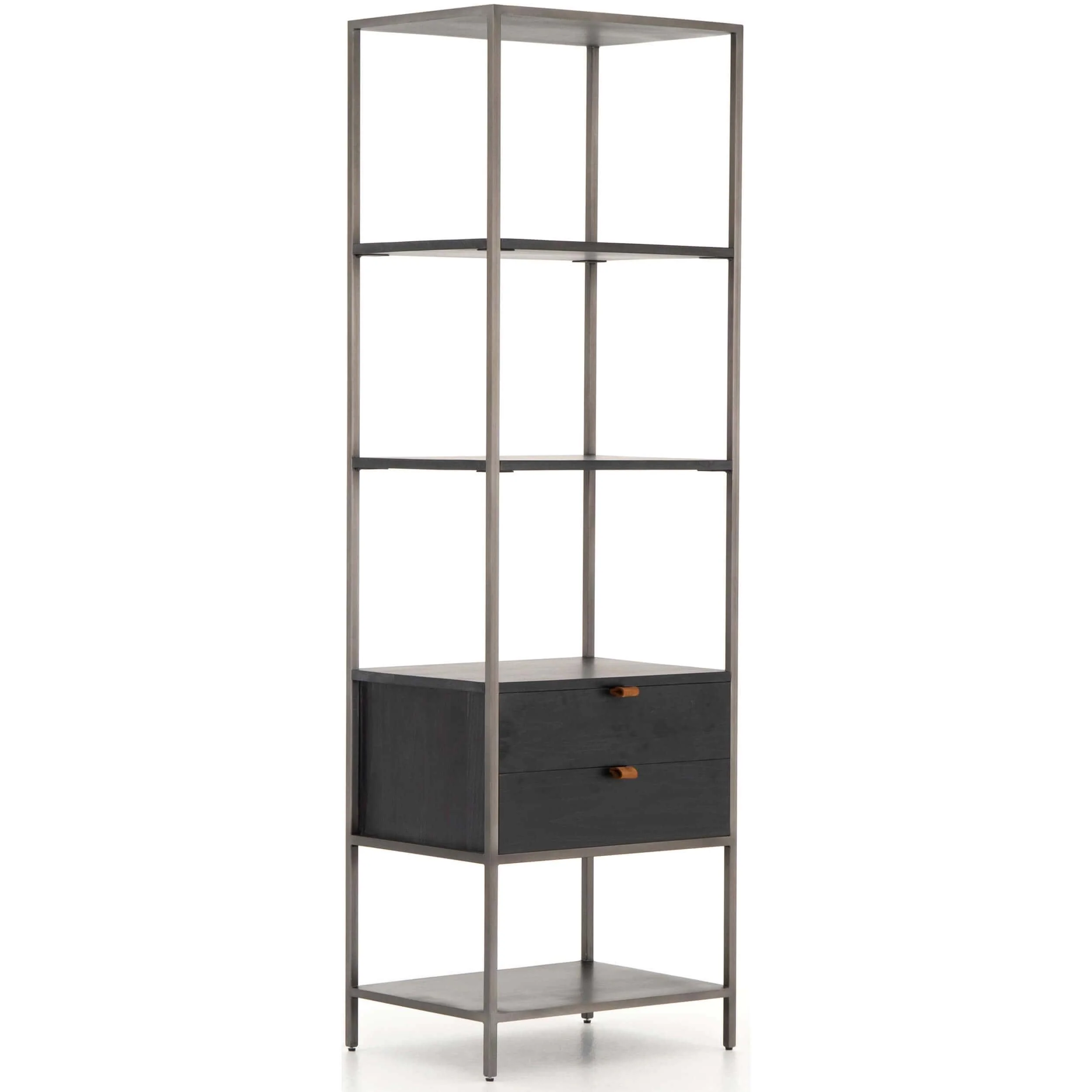 Trey Bookshelf, Black Poplar by Four Hands