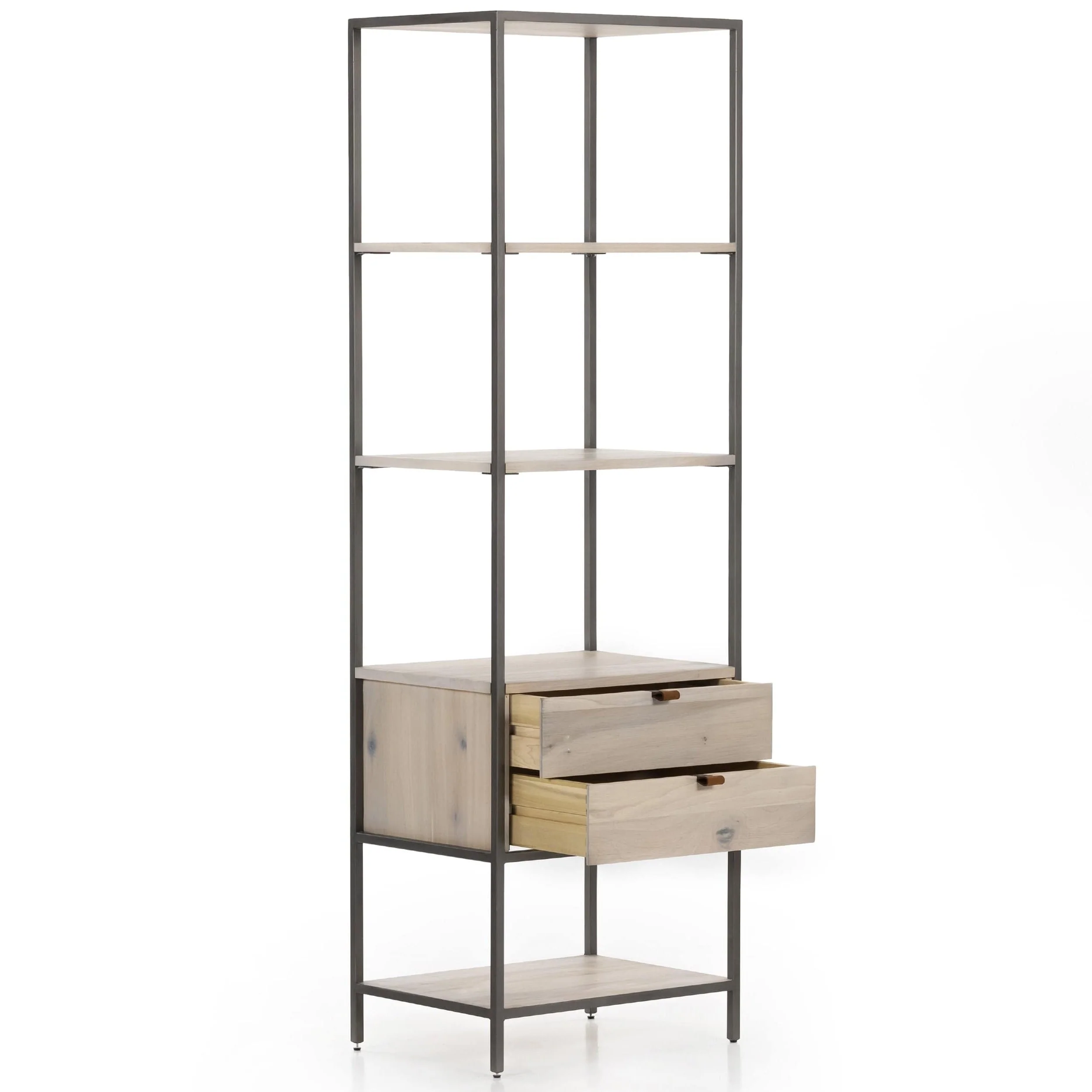 Trey Bookshelf, Dove Poplar by Four Hands - Image 3