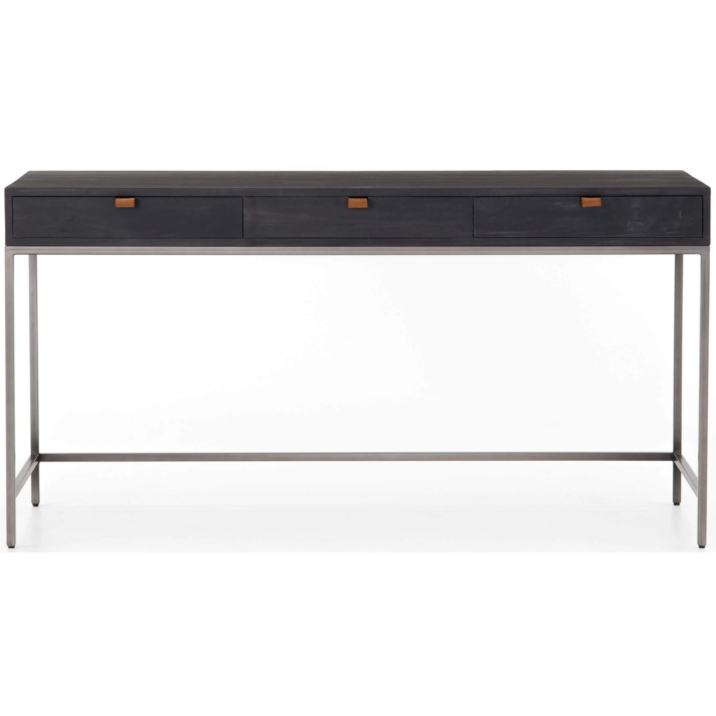 Trey Modular Writing Desk, Black Poplar by Four Hands - Image 3
