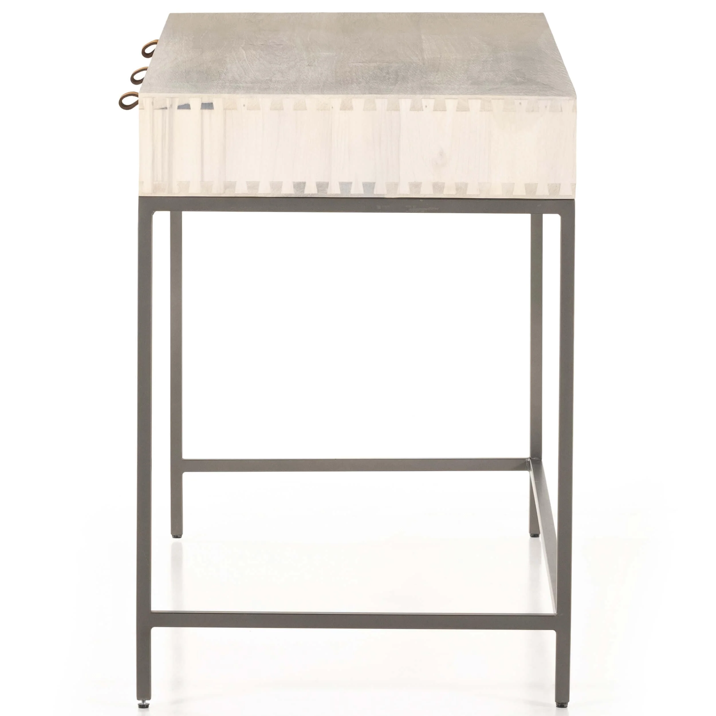 Trey Modular Writing Desk, Dove Poplar by Four Hands - Image 2