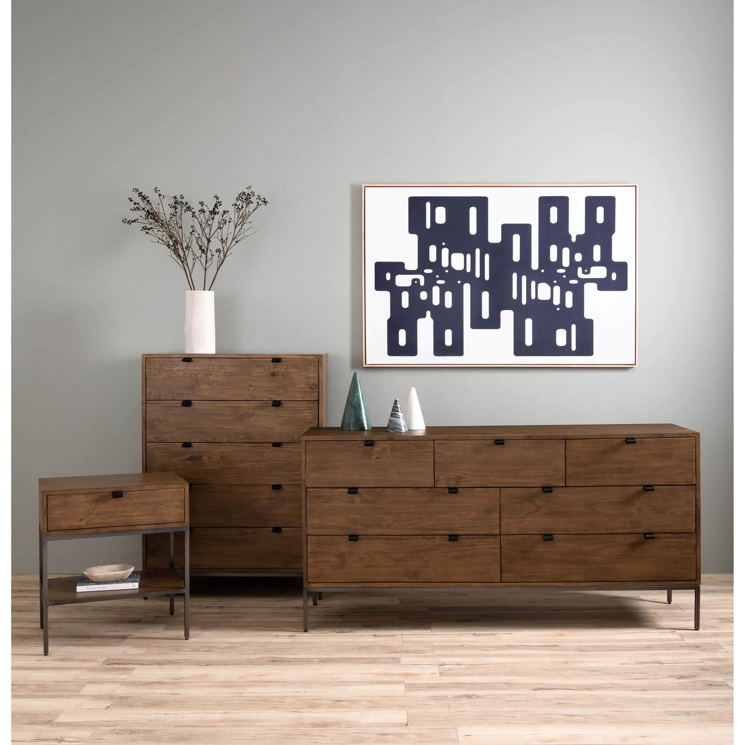 Trey Nightstand, Auburn Poplar by Four Hands - Image 5