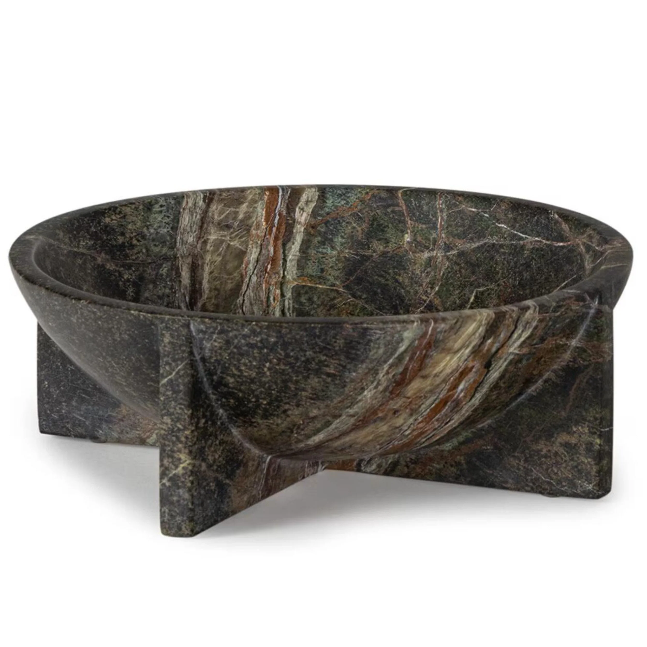 Tribune Marble Bowl, Green