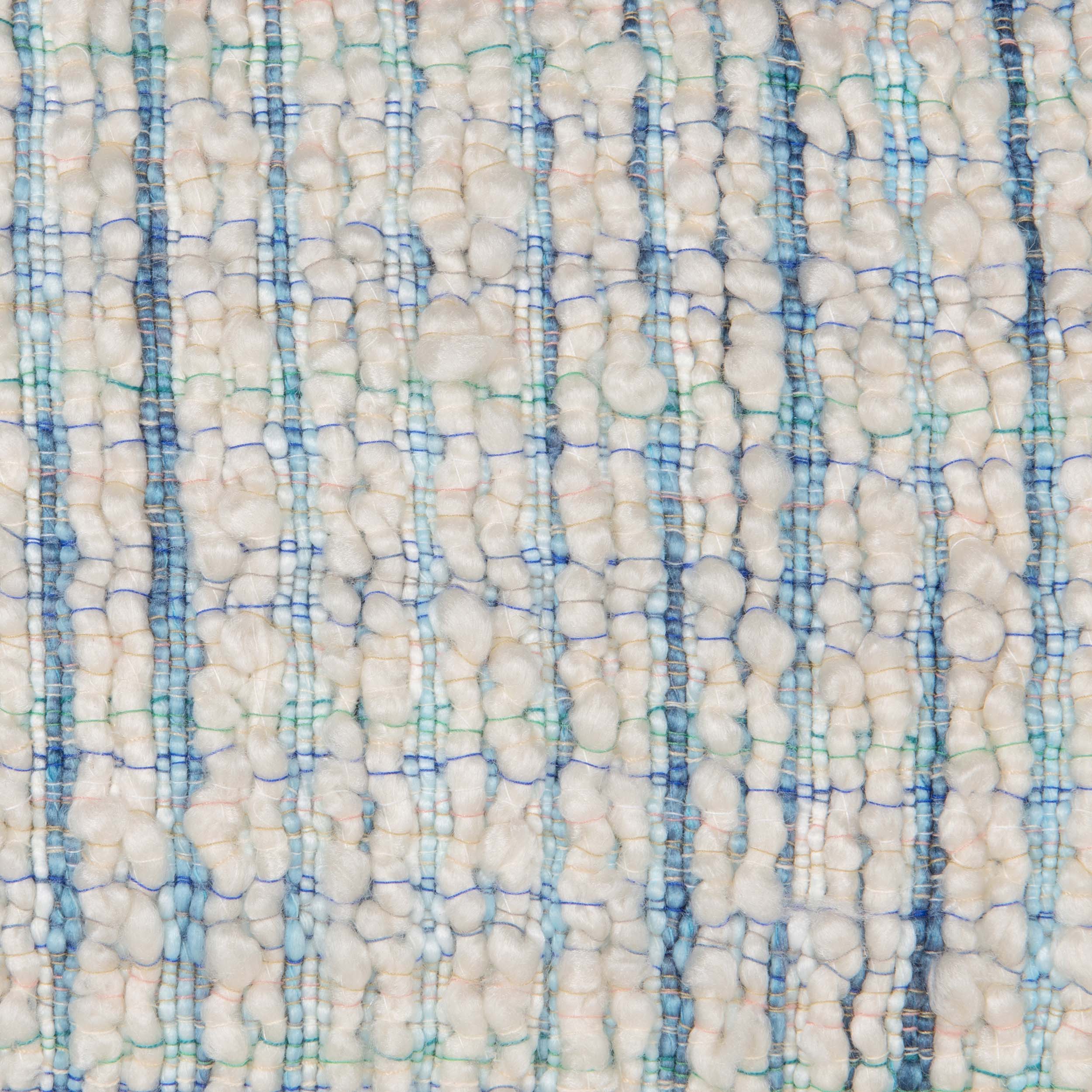 Trona Lumbar Pillow, Blue/Ivory - Image 5