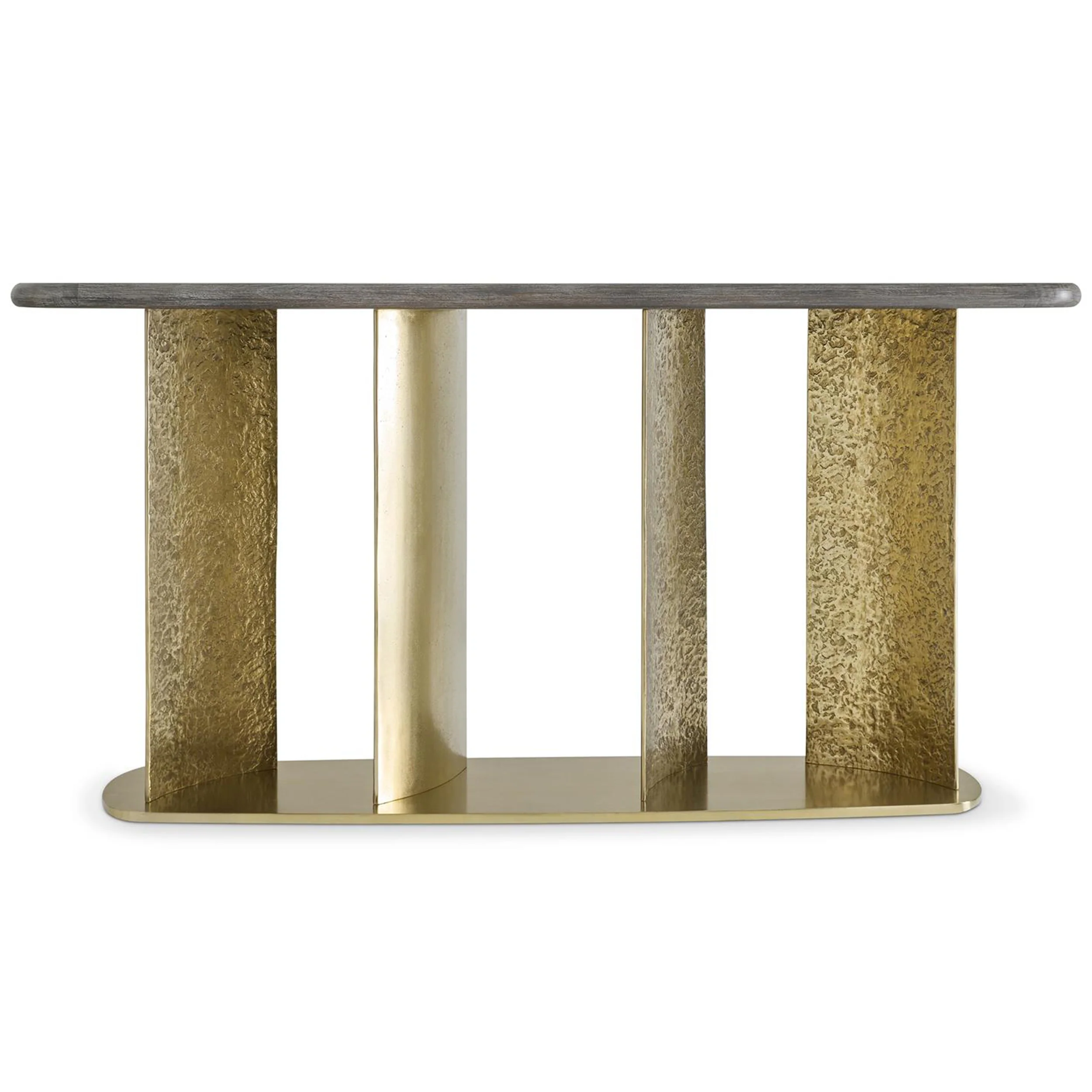 Trost Console Table, Dorado Gold - Image 2