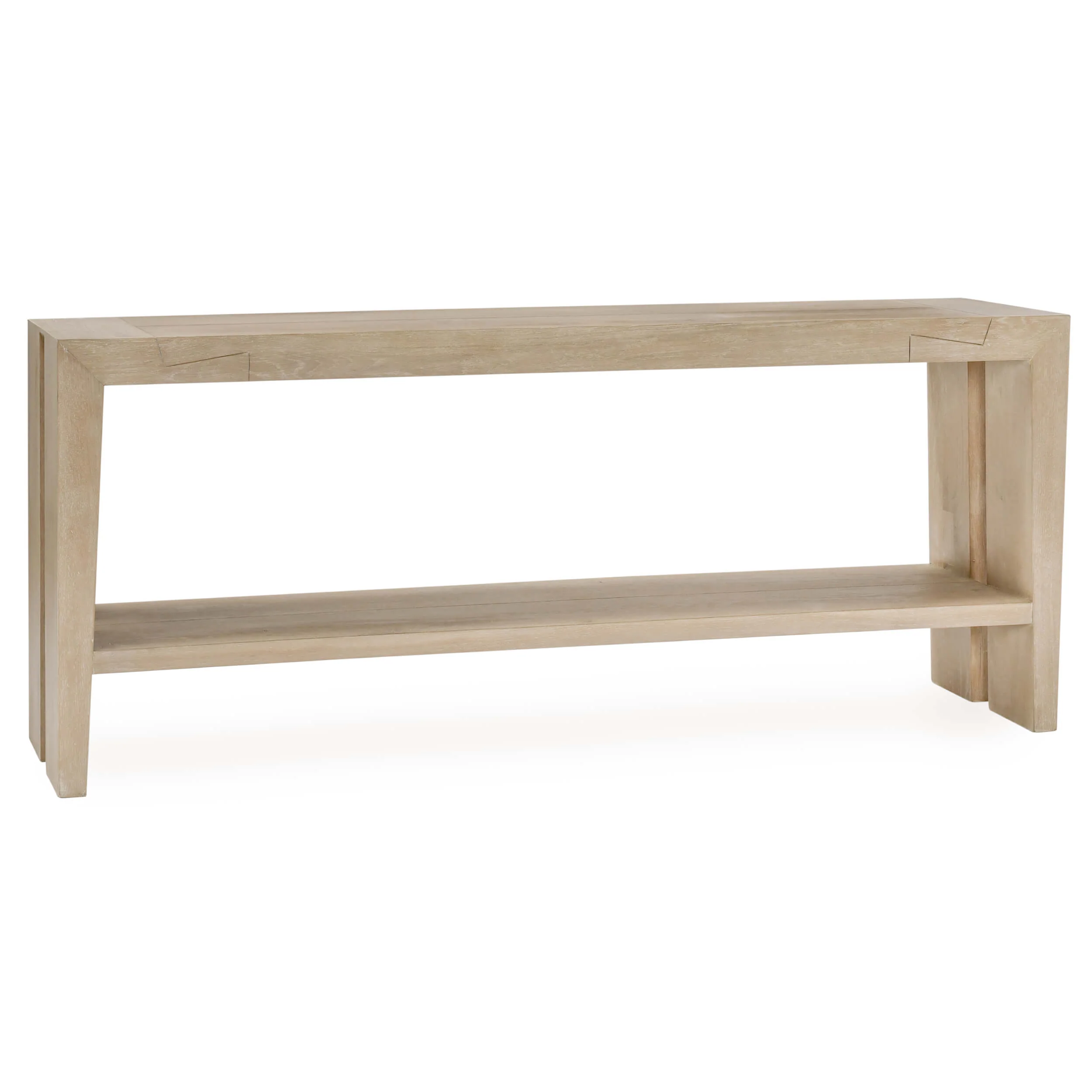 Troy Console Table, Aged Cream