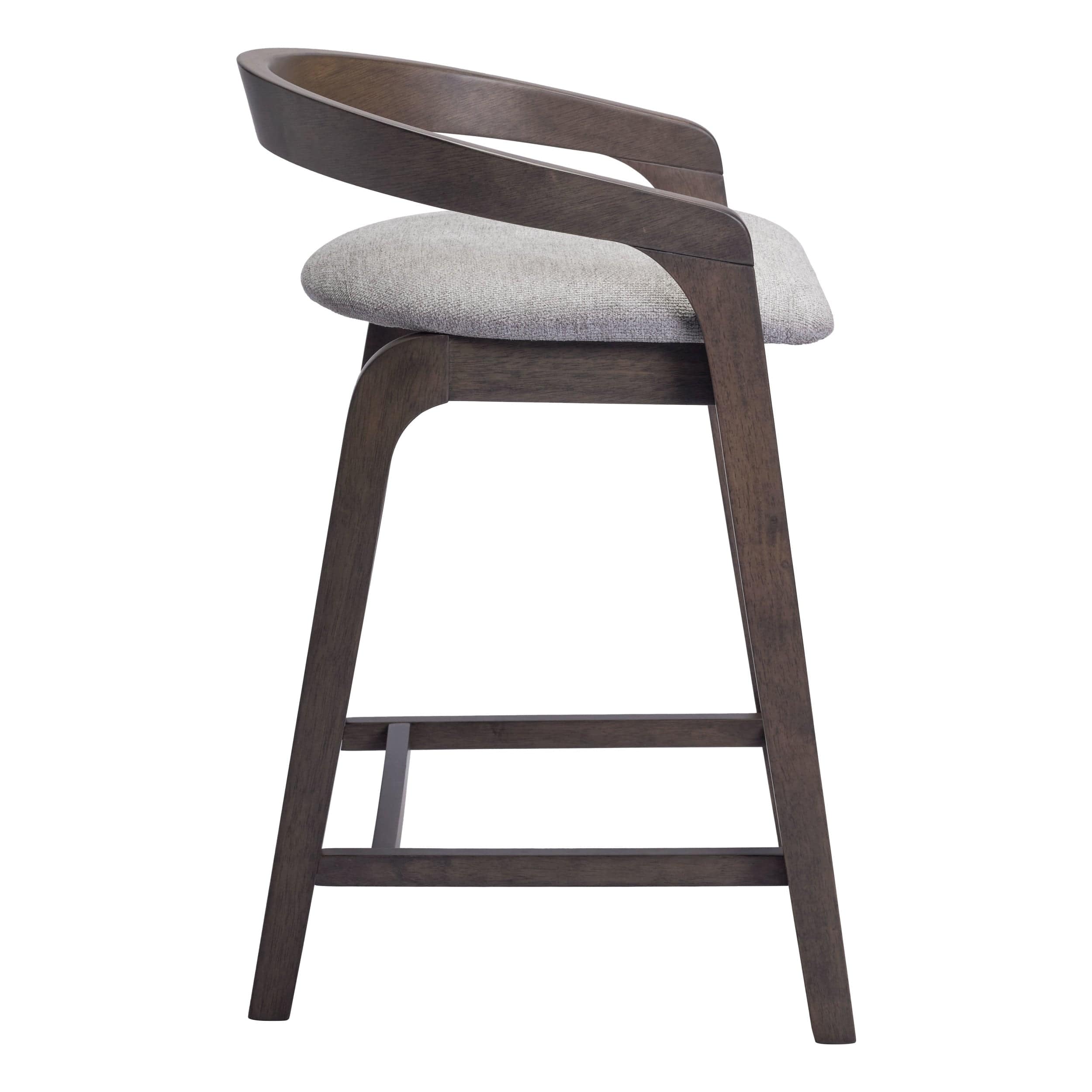Troy Counter Stool, Dove Gray, Set of 2 - Image 3