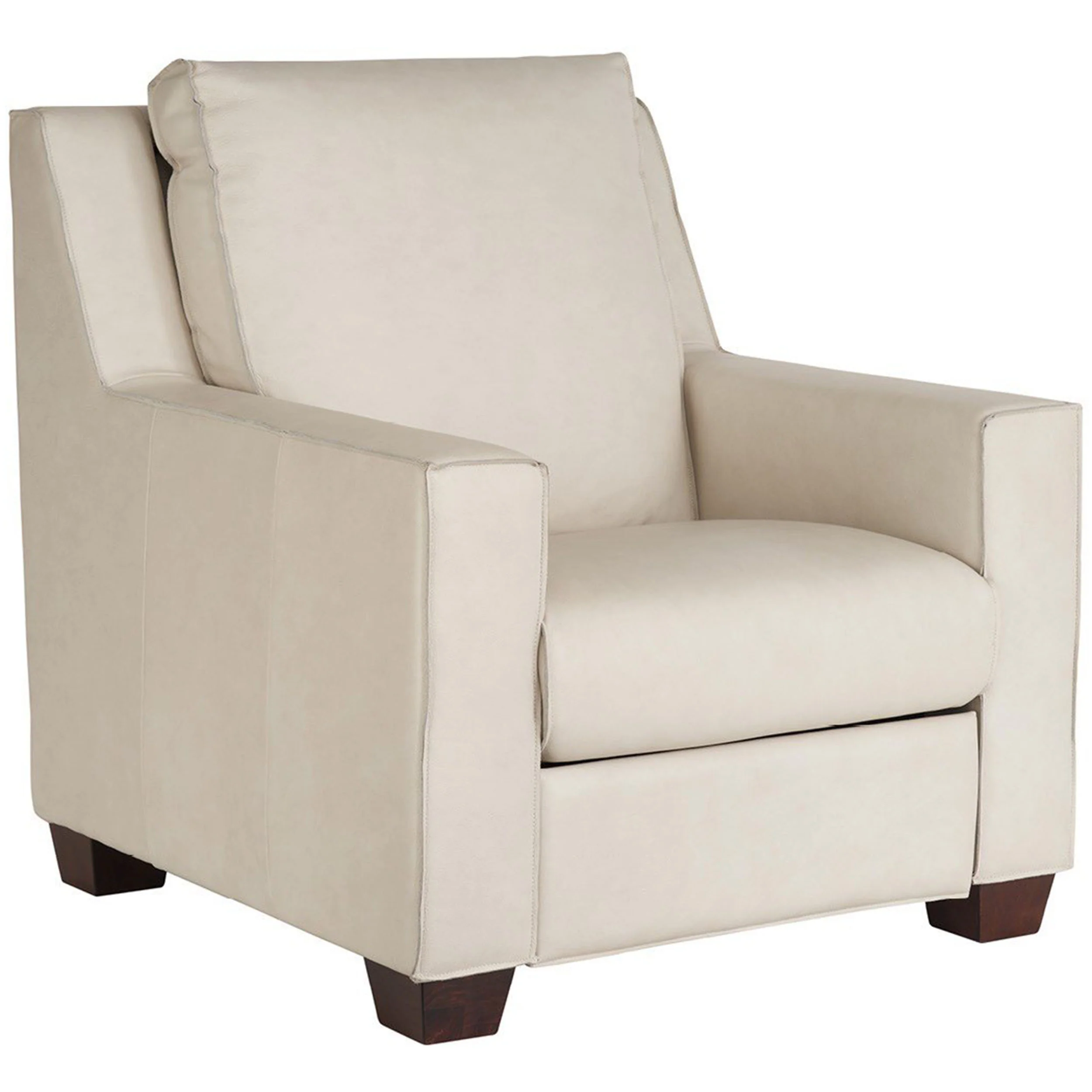 Tucker Leather Power Motion Chair, Markham Frost