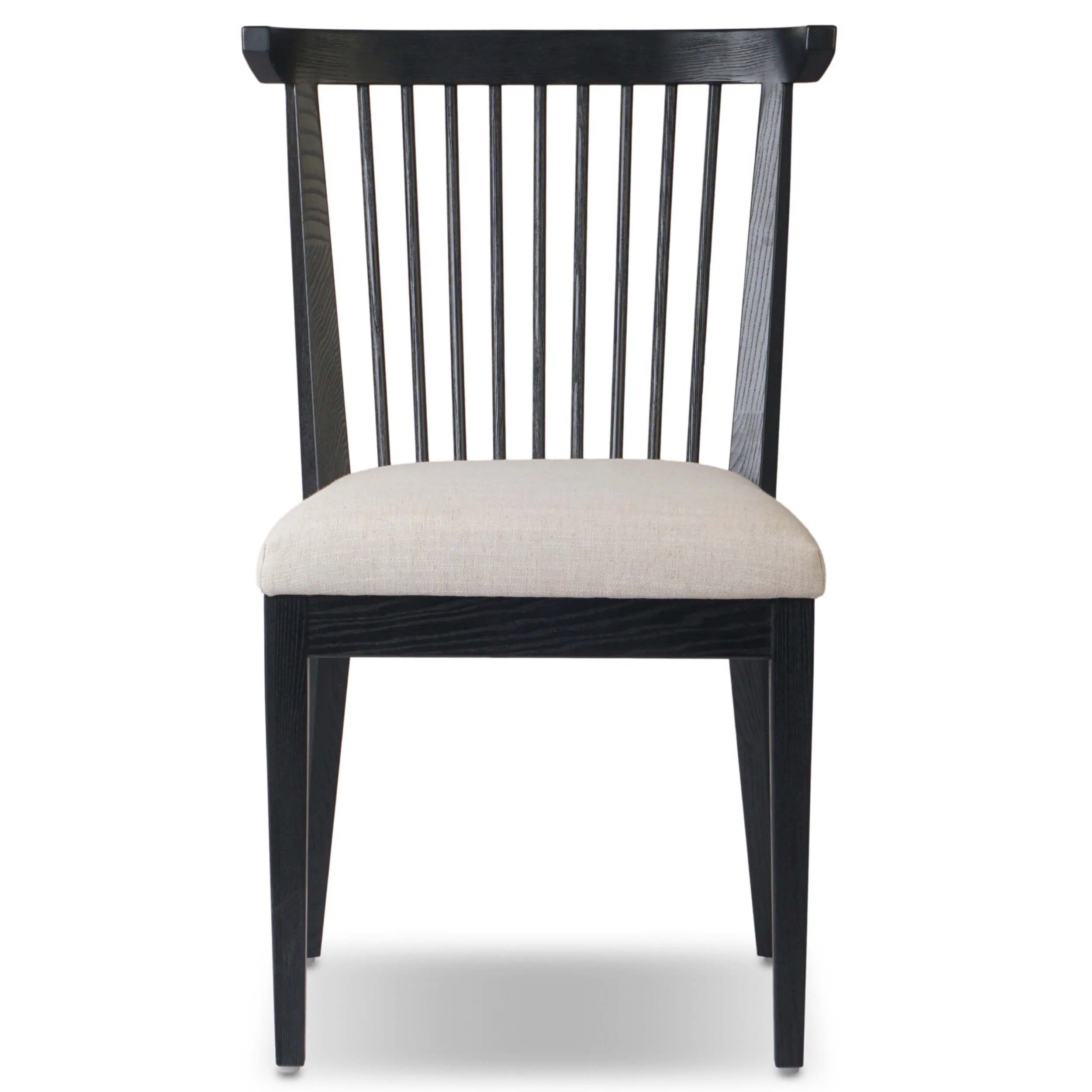 Tullio Dining Chair, Black Ash, Set of 2 by Four Hands - Image 2