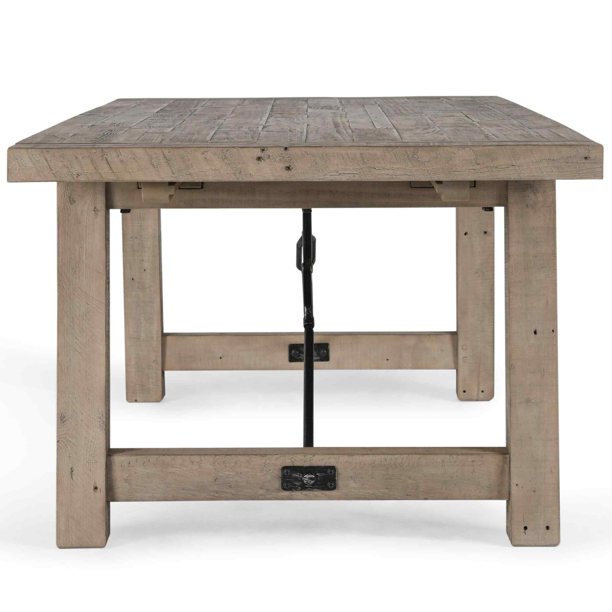 Tuscany Extendable Dining Table, Beige - Image 3